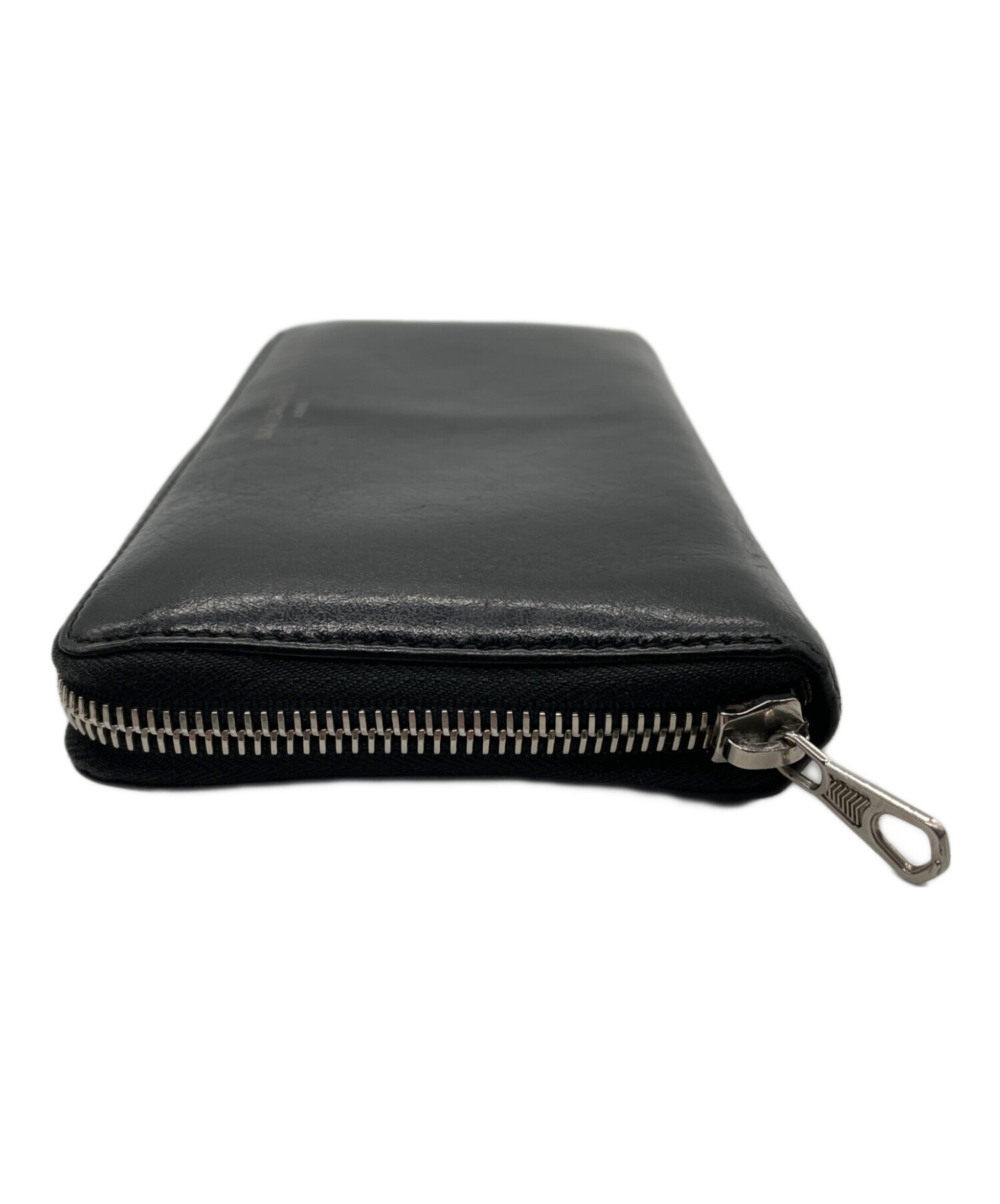 中古・古着通販】BALENCIAGA (バレンシアガ) 長財布 ブラック