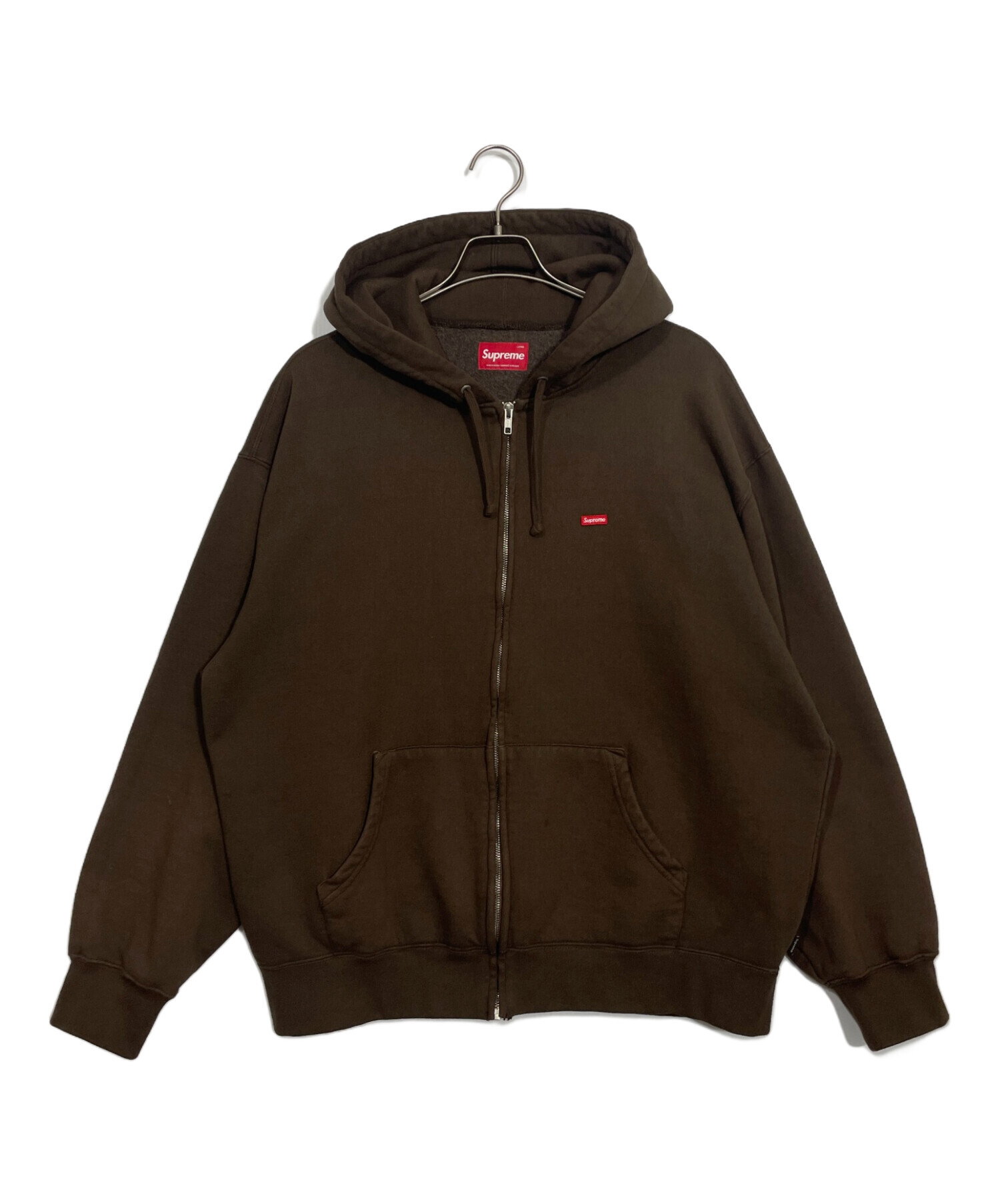 中古・古着通販】SUPREME (シュプリーム) ジップパーカー ブラウン 