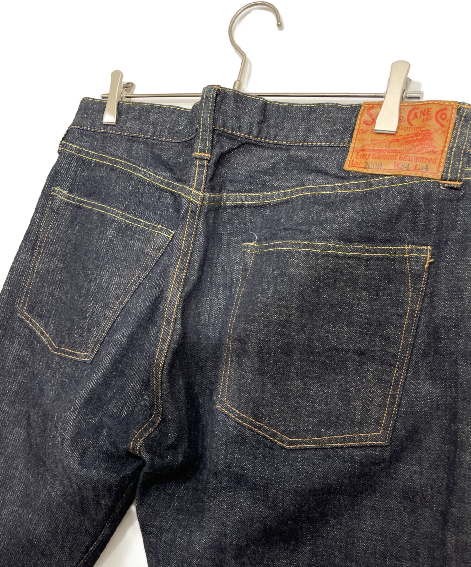 【古着】　SUGAR CANE　シュガーケーン　デニム　M41200F　W34 中古・古着通販】SUGAR CANE (シュガーケーン) デニムパンツ