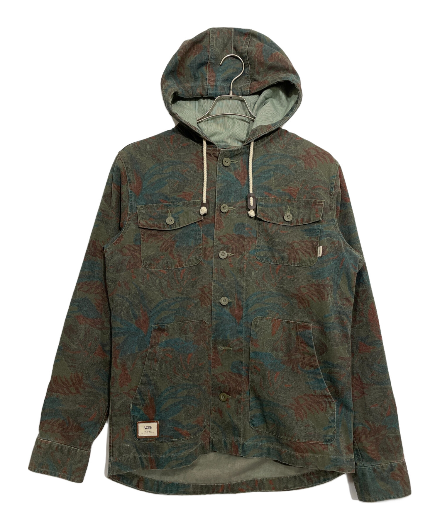 中古・古着通販】VANS (ヴァンズ) フーデッドジャケット グリーン