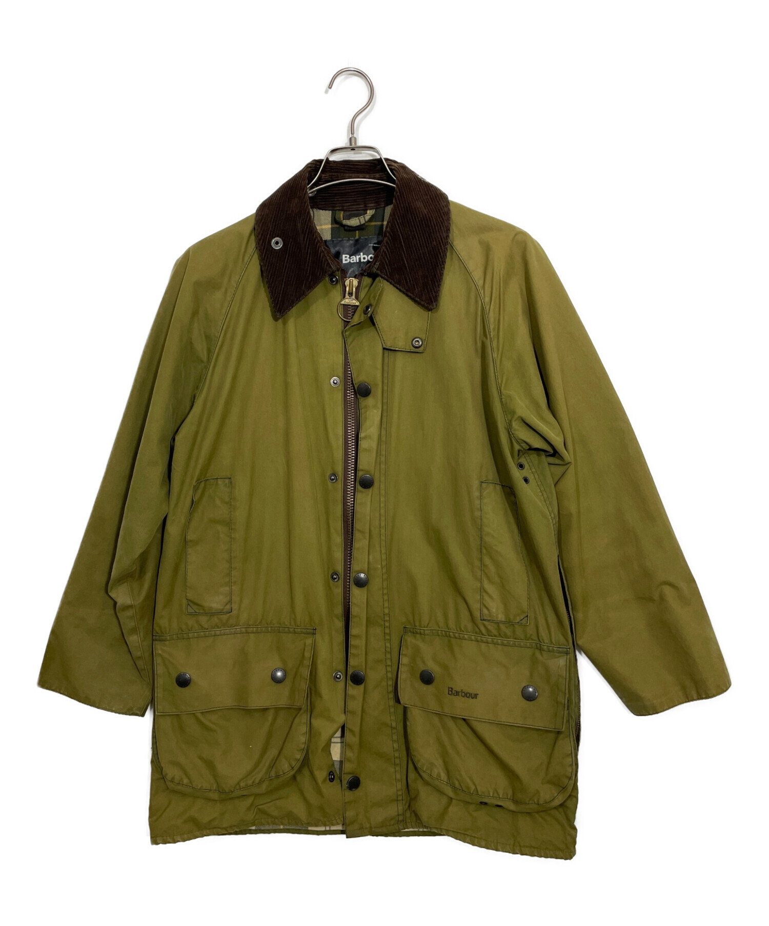 中古・古着通販】Barbour (バブアー) OILED BEAUFORT JACKET オリーブ