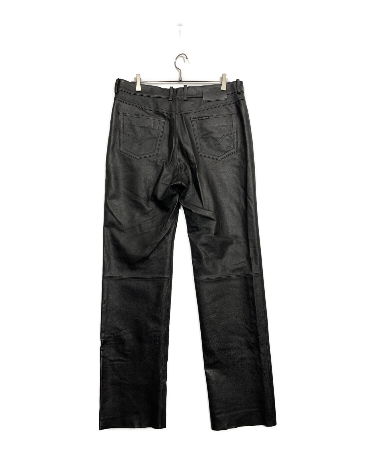 未使用品Harley-Davidson レザー パンツ ハーレー　バイカーパンツ 中古・古着通販】HARLEY-DAVIDSON (ハーレーダビッドソン) レザー