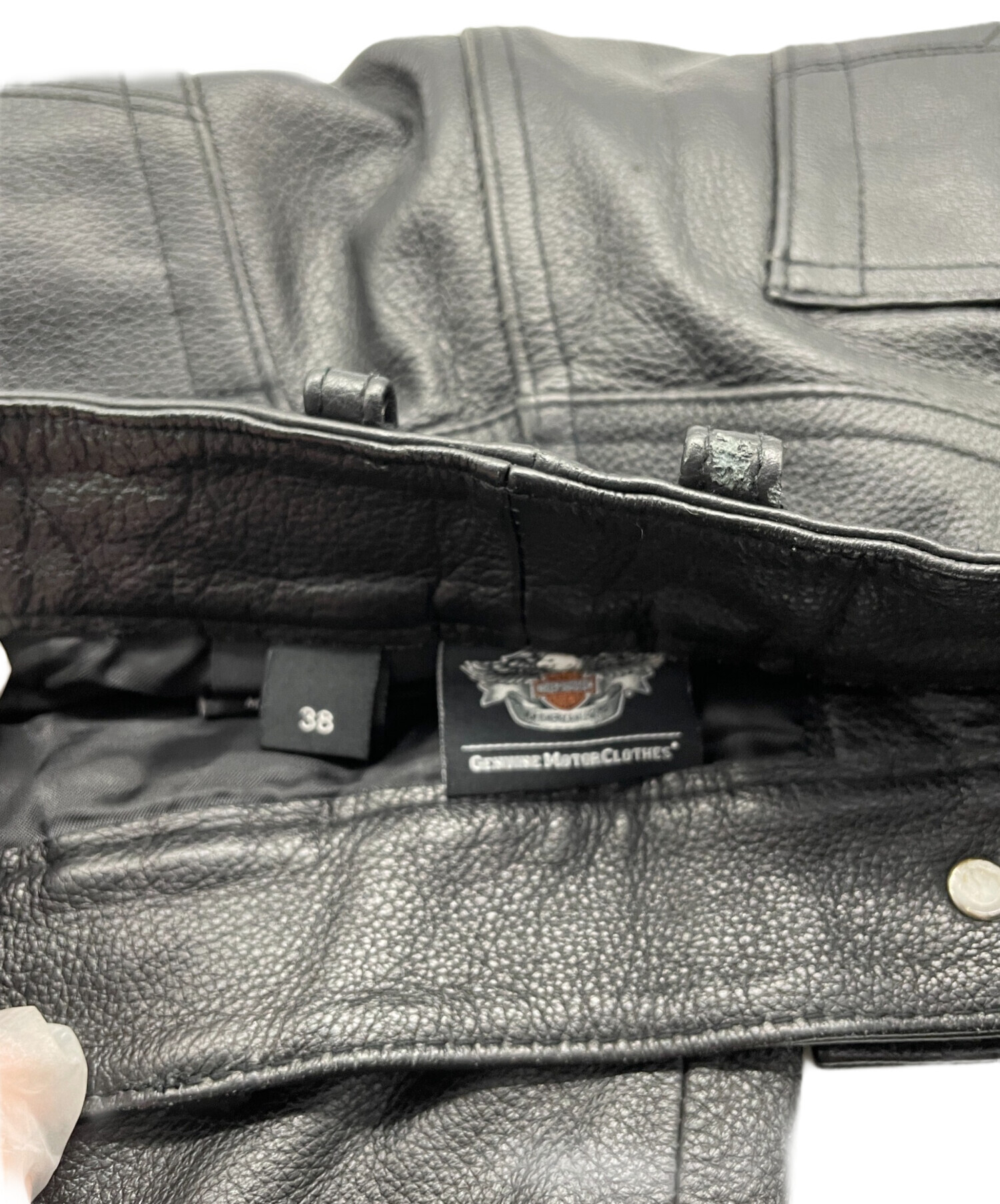 中古・古着通販】HARLEY-DAVIDSON (ハーレーダビッドソン) レザー