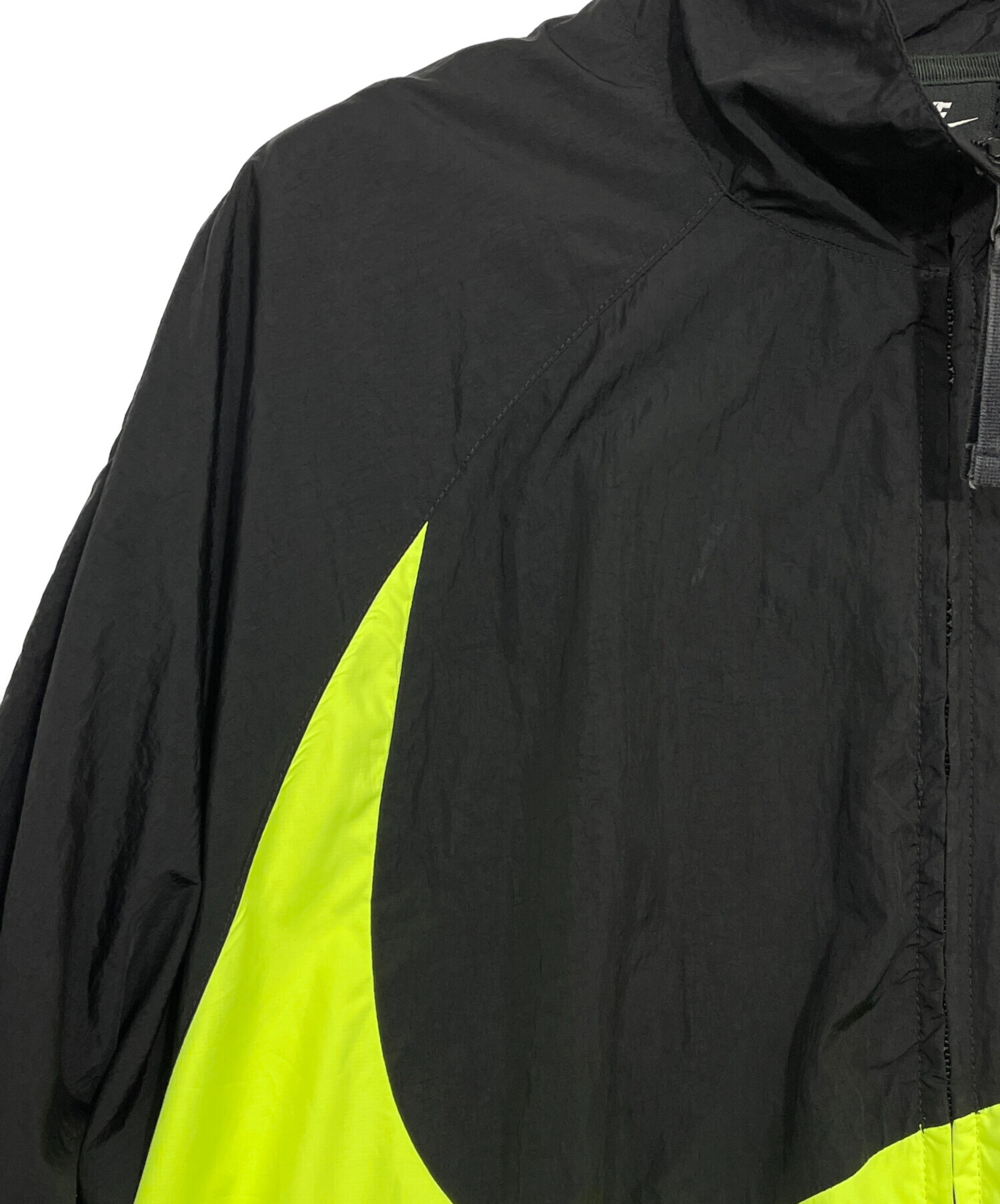 中古・古着通販】NIKE (ナイキ) ジップアップジャケット ブラック