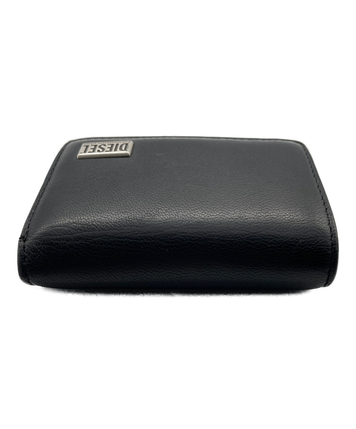 中古・古着通販】DIESEL (ディーゼル) 3つ折り財布 ブラック｜ブランド