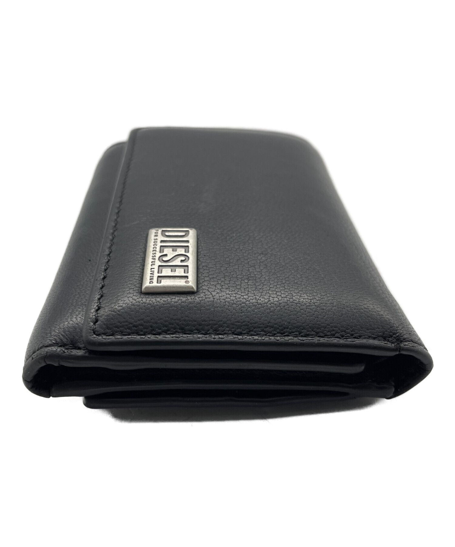 中古・古着通販】DIESEL (ディーゼル) 3つ折り財布 ブラック｜ブランド