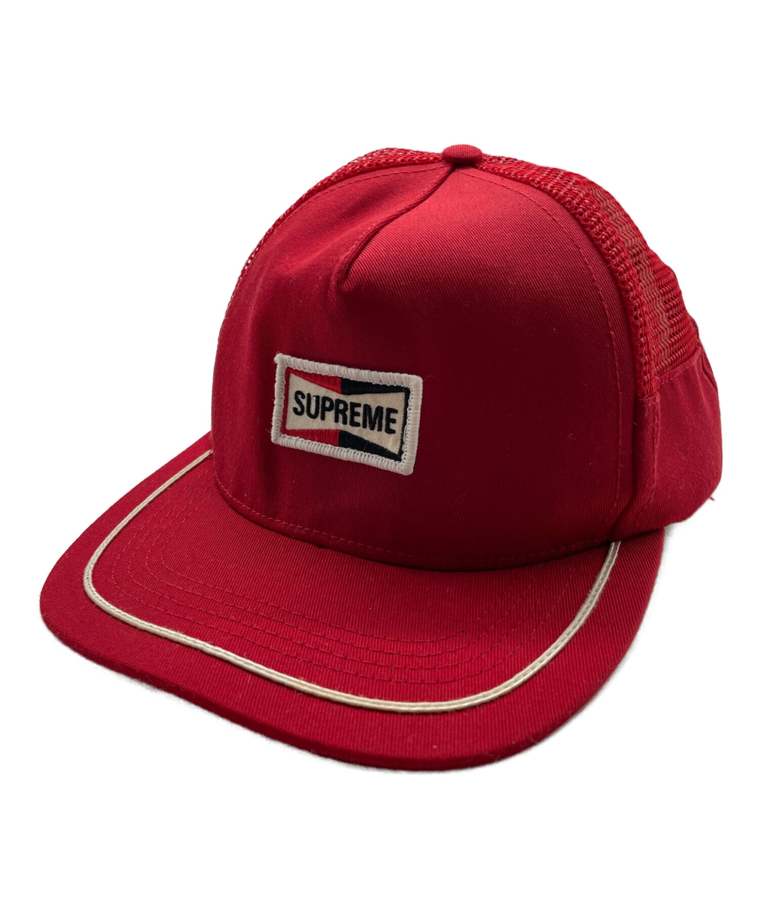 中古・古着通販】SUPREME (シュプリーム) キャップ レッド サイズ:表記