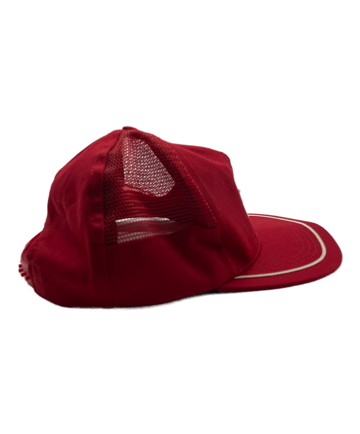 Supreme シュプリーム キャップ  赤 【古着】【中古】【送料無料】 中古・古着通販】SUPREME (シュプリーム) キャップ レッド サイズ:表記
