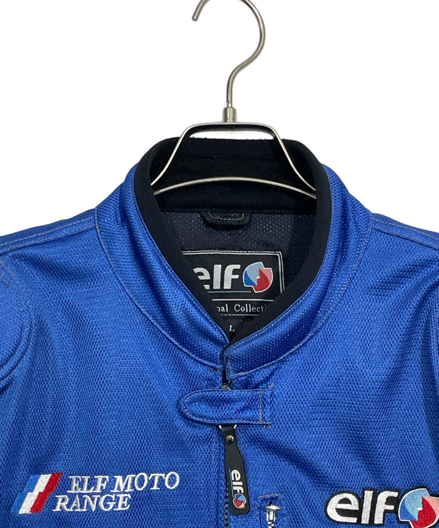 中古・古着通販】elf (エルフ) メッシュプロテクタージャケット ブルー