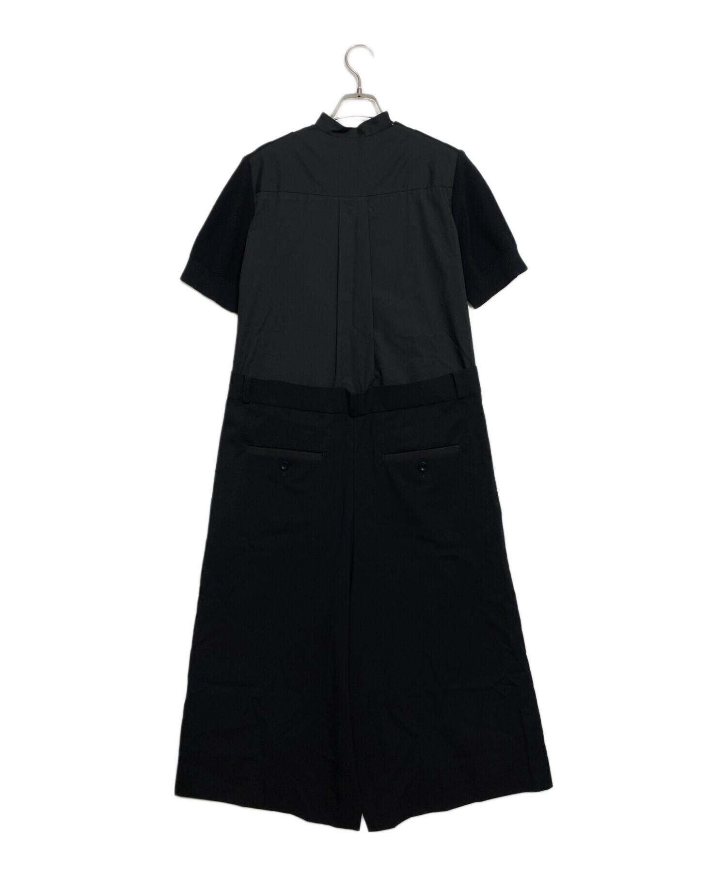 中古・古着通販】sacai (サカイ) ニットドッキングワンピース サイズ:2