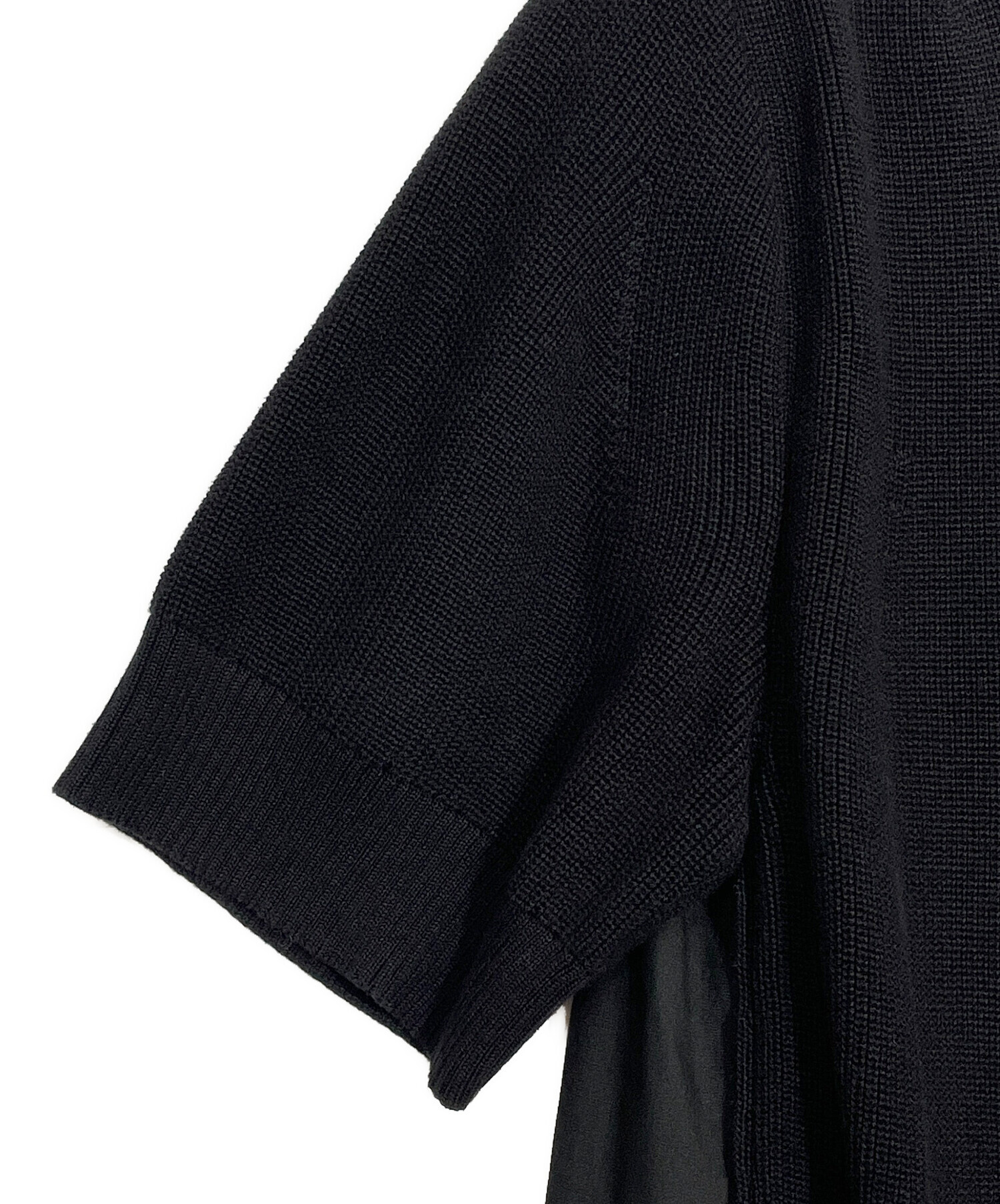 中古・古着通販】sacai (サカイ) ニットドッキングワンピース サイズ:2