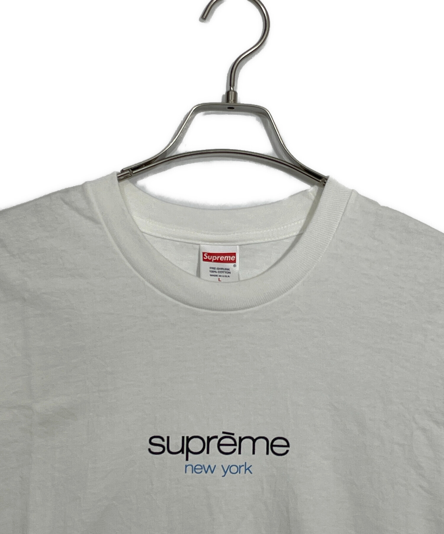 中古・古着通販】SUPREME (シュプリーム) Tシャツ ホワイト サイズ:L