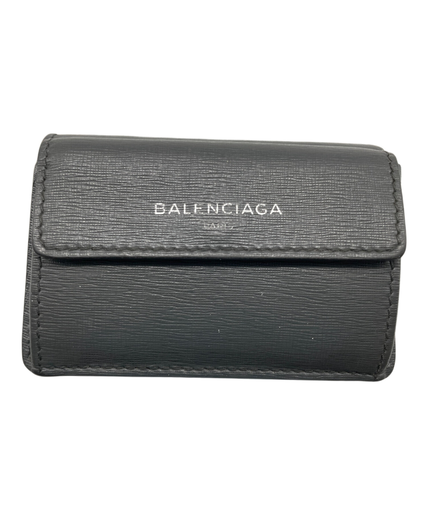 中古・古着通販】BALENCIAGA (バレンシアガ) 3つ折り財布 グレー