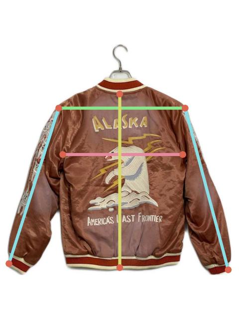 中古・古着通販】HOUSTON (ヒューストン) スーベニアジャケット ピンク