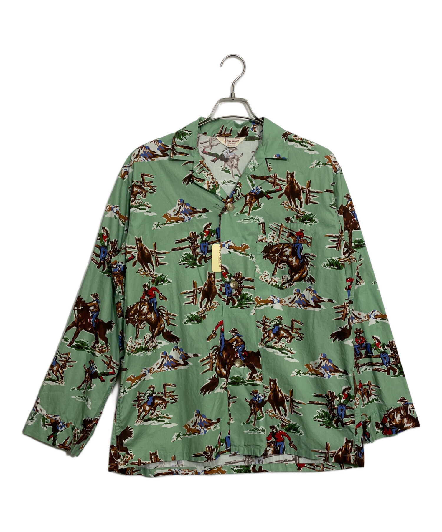 中古・古着通販】TOWN CRAFT (タウンクラフト) 長袖パジャマシャツ