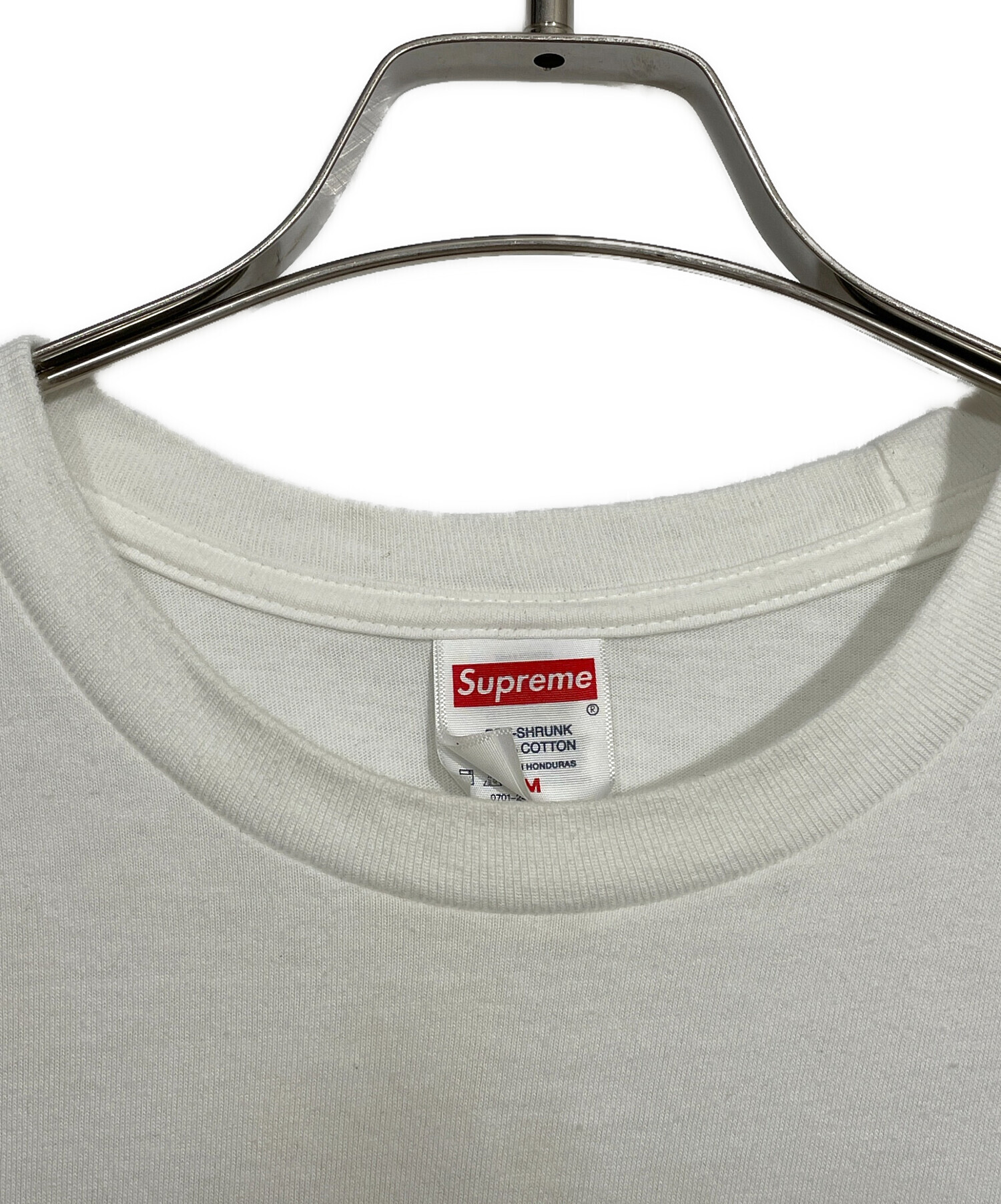 中古・古着通販】SUPREME (シュプリーム) Tシャツ ホワイト サイズ:M
