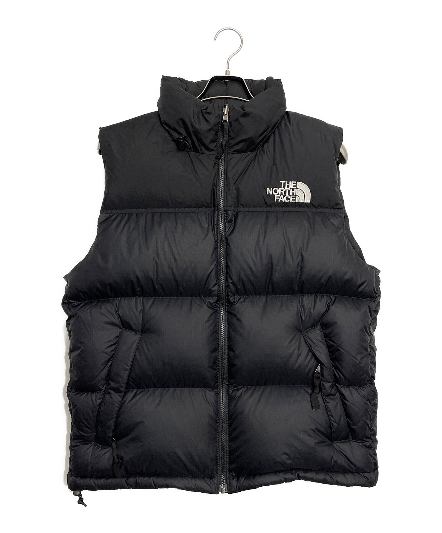ま*さ様 THE NORTH FACE ダウンベスト フード付き ブラック中古品 中古・古着通販】THE NORTH FACE (ザ ノース フェイス) ダウンベスト