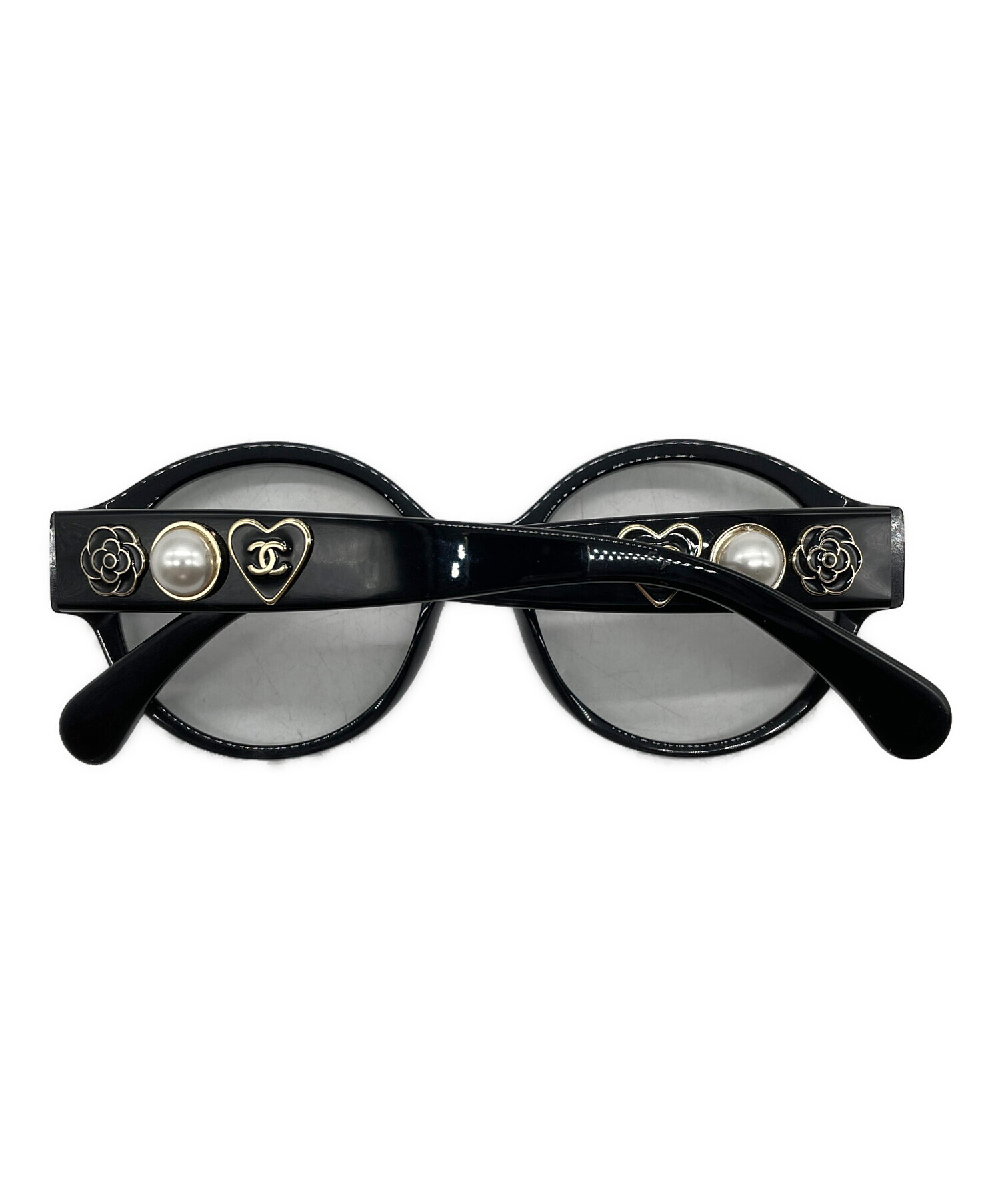 シャネル CHANEL ビンテージサングラス　中古品 中古・古着通販】CHANEL (シャネル) サングラス ブラック｜ブランド