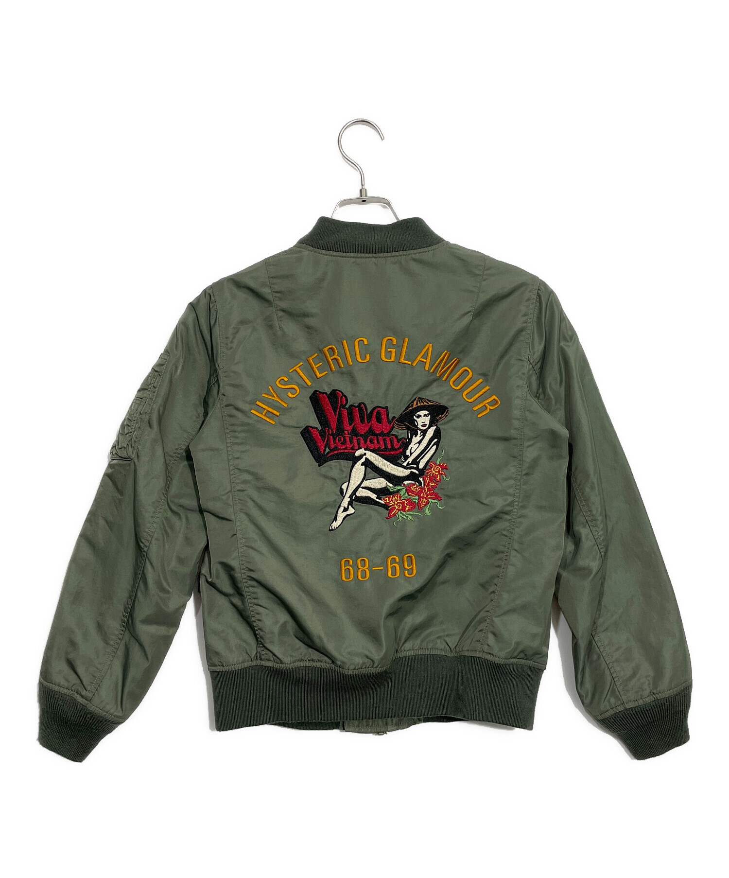 HYSTERIC GLAMOUR MA-1ジャケット 中古・古着通販】Hysteric Glamour (ヒステリックグラマー) MA-1