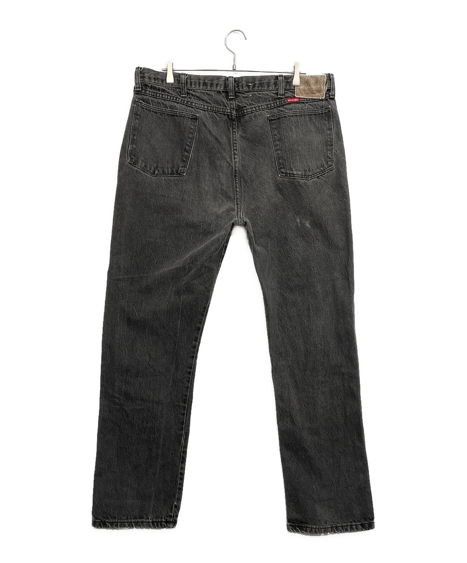 中古・古着通販】Wrangler (ラングラー) デニムパンツ ブラック サイズ 