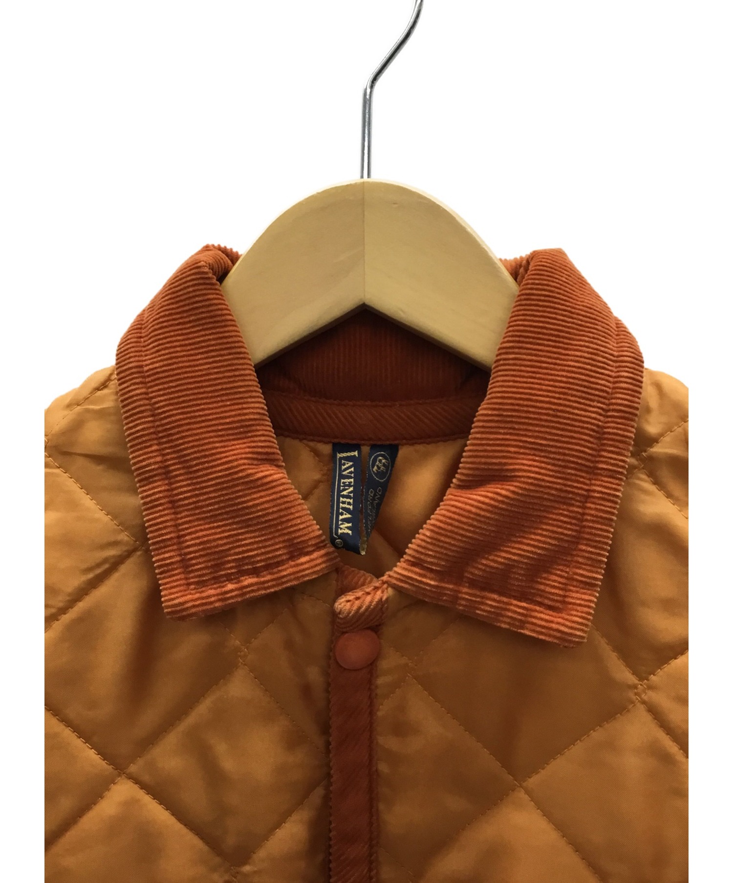 orange【LAVENHAM】MACPHEE別注　キルティングコート 中古・古着通販】LAVENHAM (ラヴェンハム) キルティングコート
