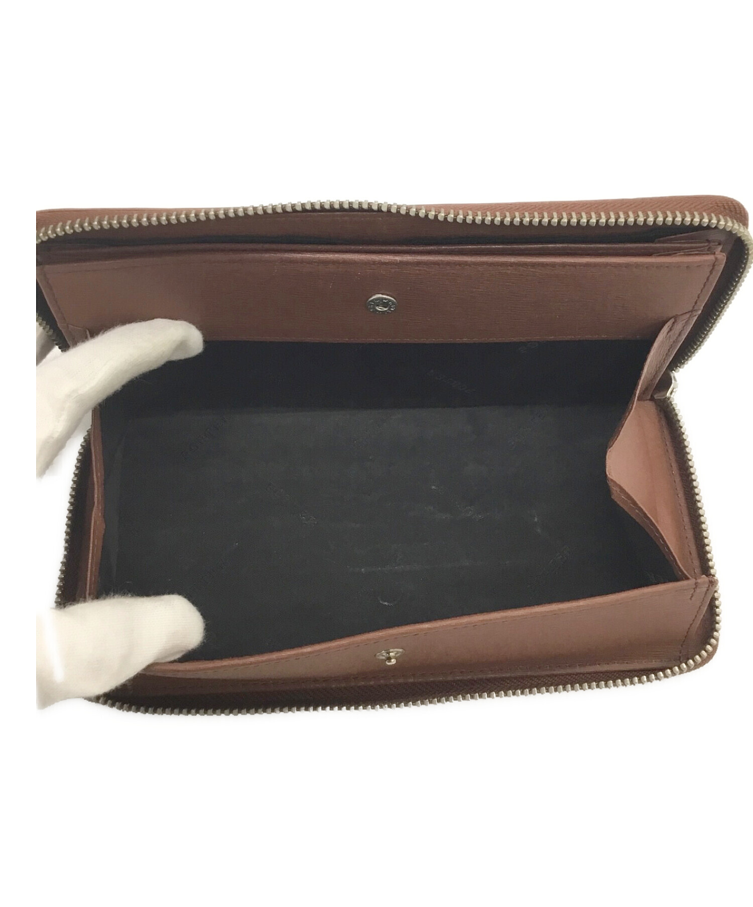 中古・古着通販】PORTER (ポーター) 長財布 ブラウン｜ブランド