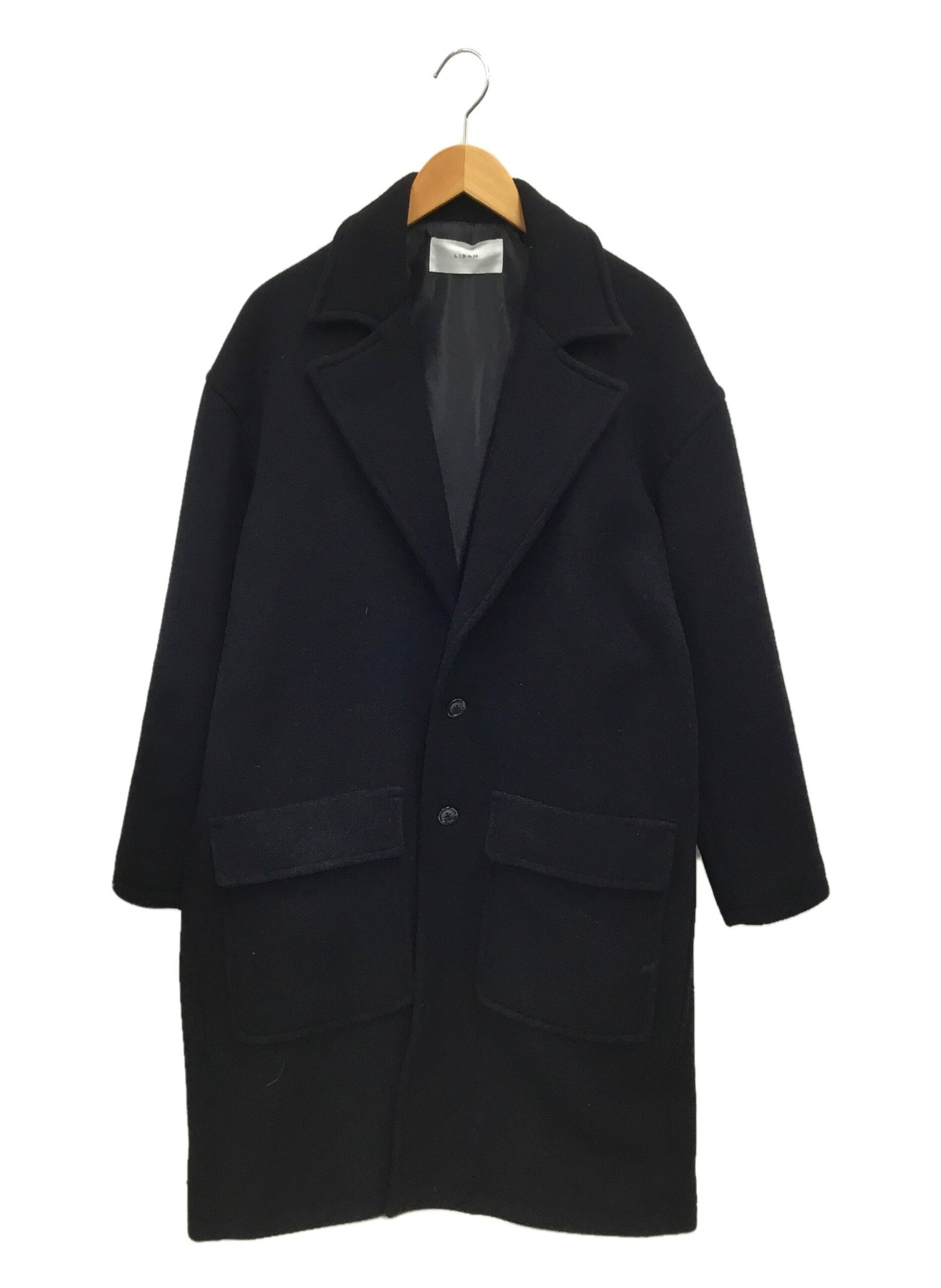 LIDNM DOUBLE BREASTED CHESTER Sサイズ DOUBLE-BREASTED CHESTER COAT