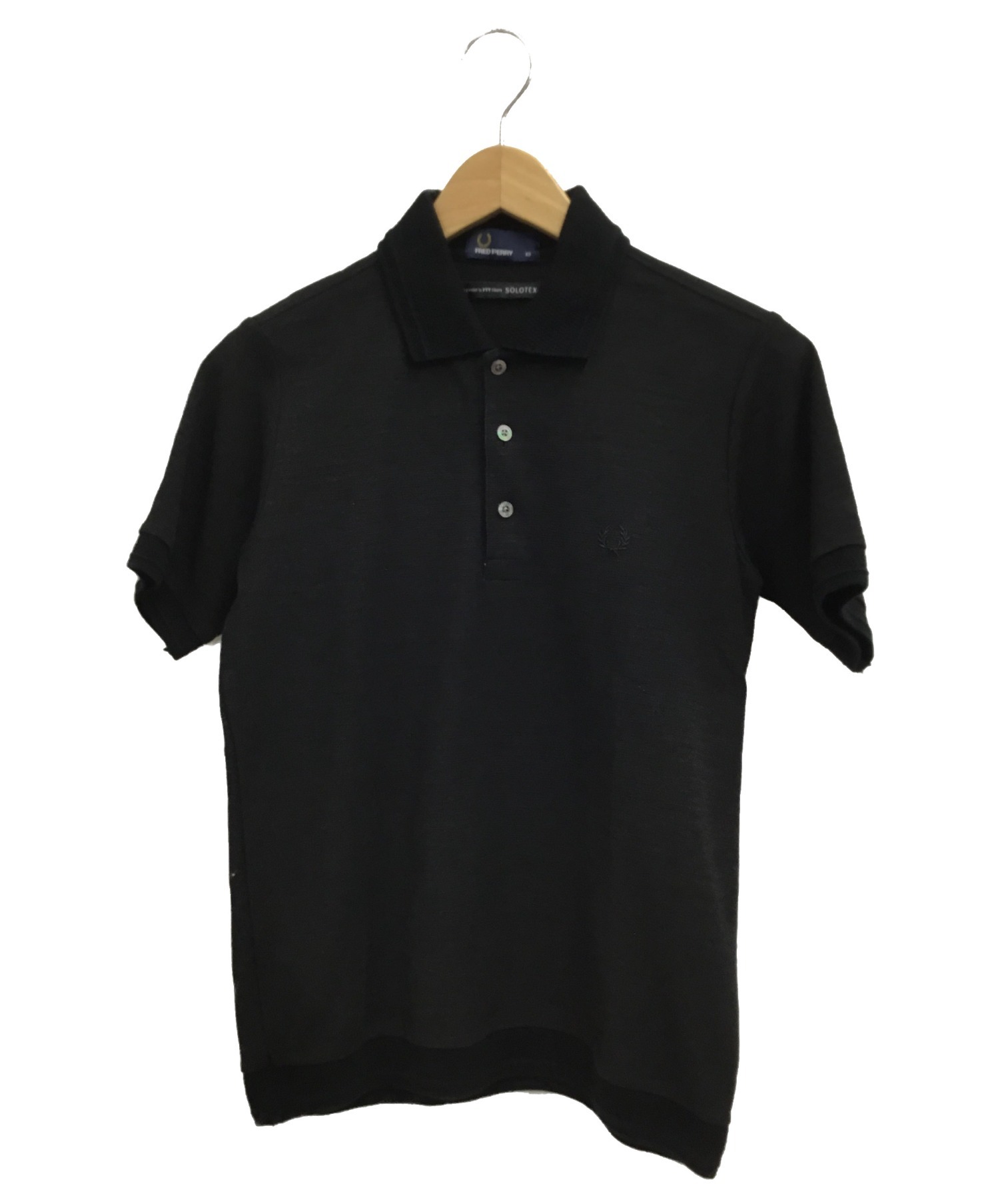 中古・古着通販】FRED PERRY (フレッドペリー) ポロシャツ ブラック