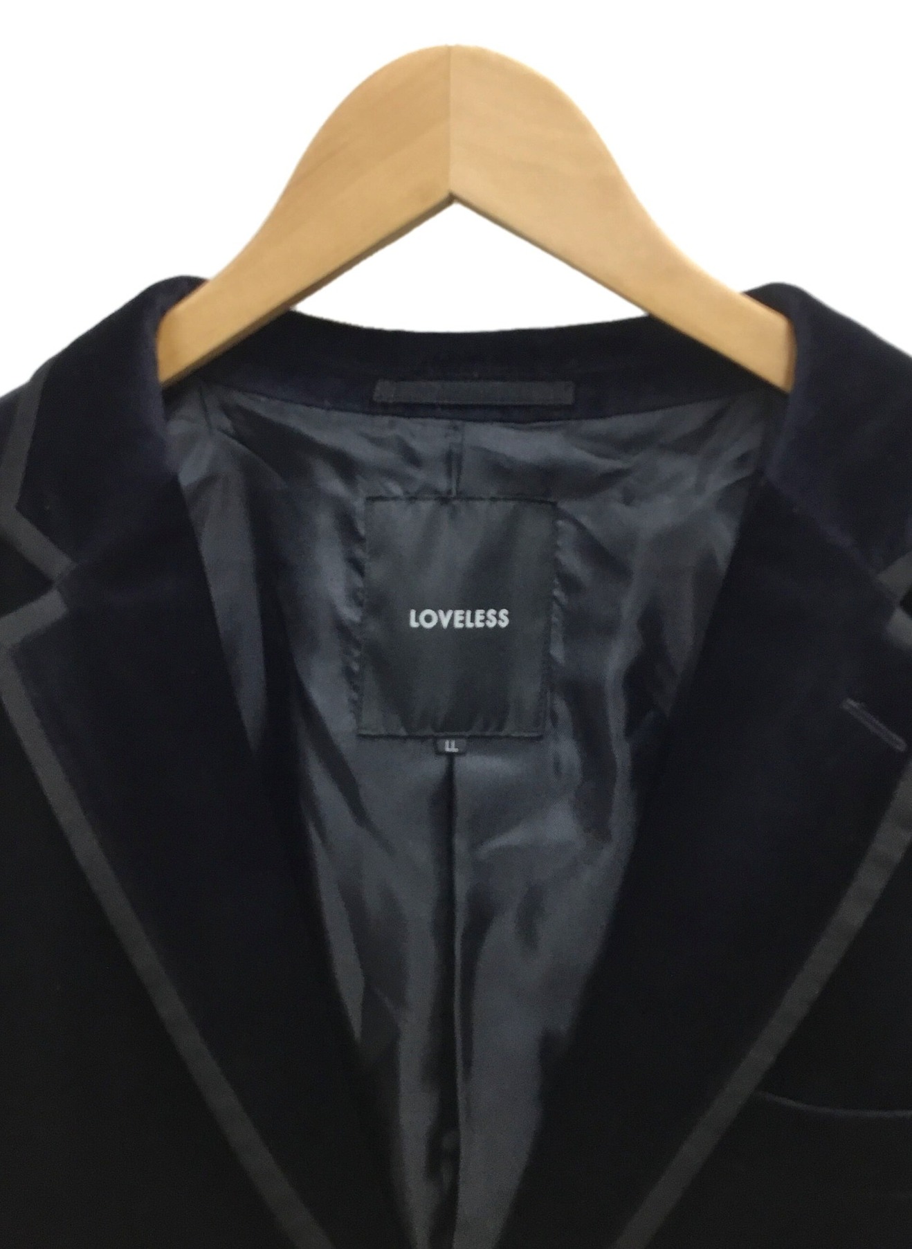 中古・古着通販】LOVELESS (ラブレス) ストレッチベロアパイピング