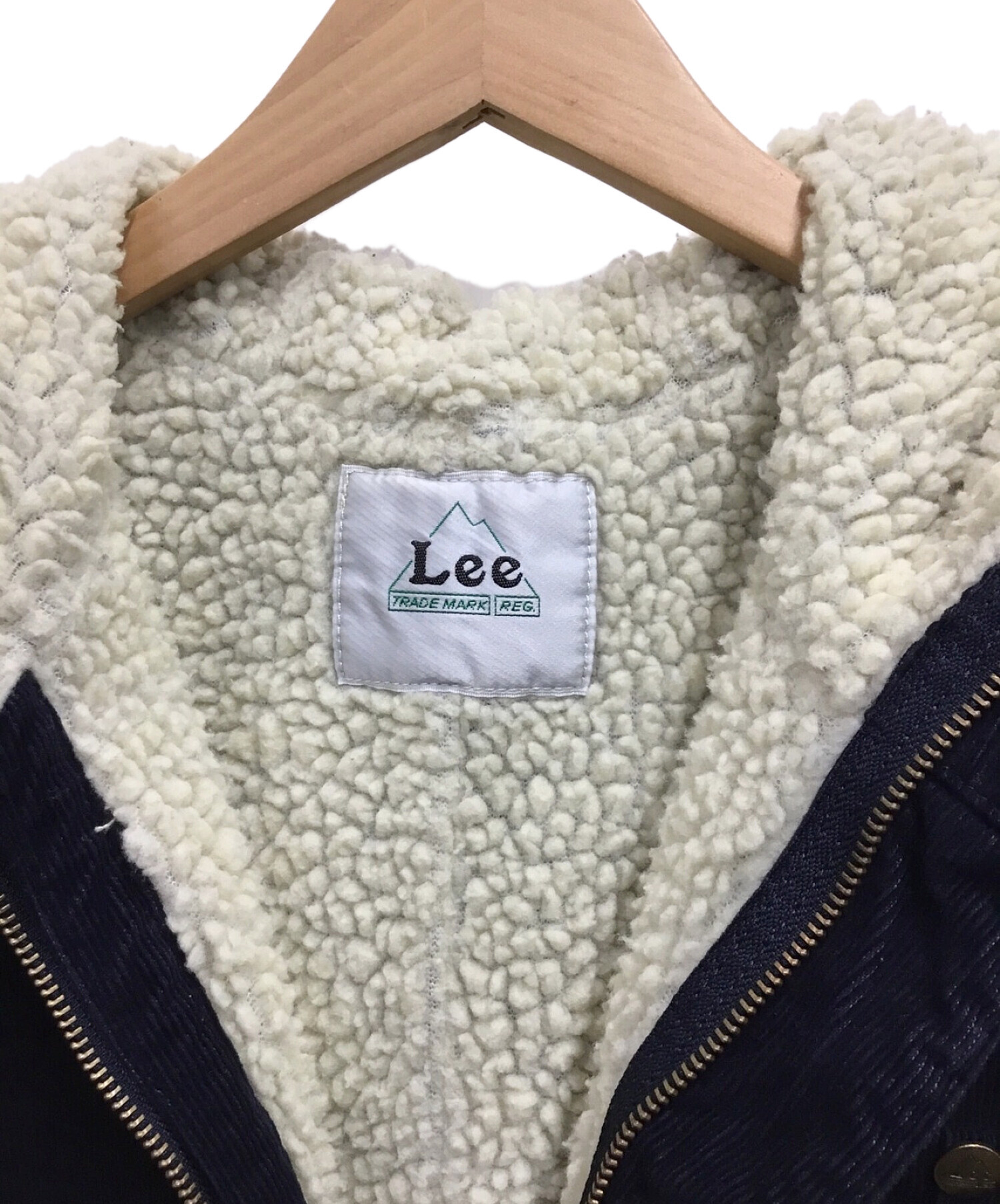 中古・古着通販】LEE (リー) ボアジャケット ネイビー サイズ:M