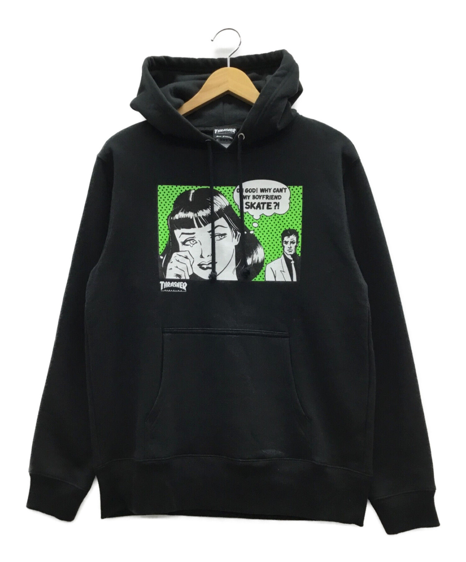 中古・古着通販】THRASHER (スラッシャー) BoyFriend HOODIE ブラック 