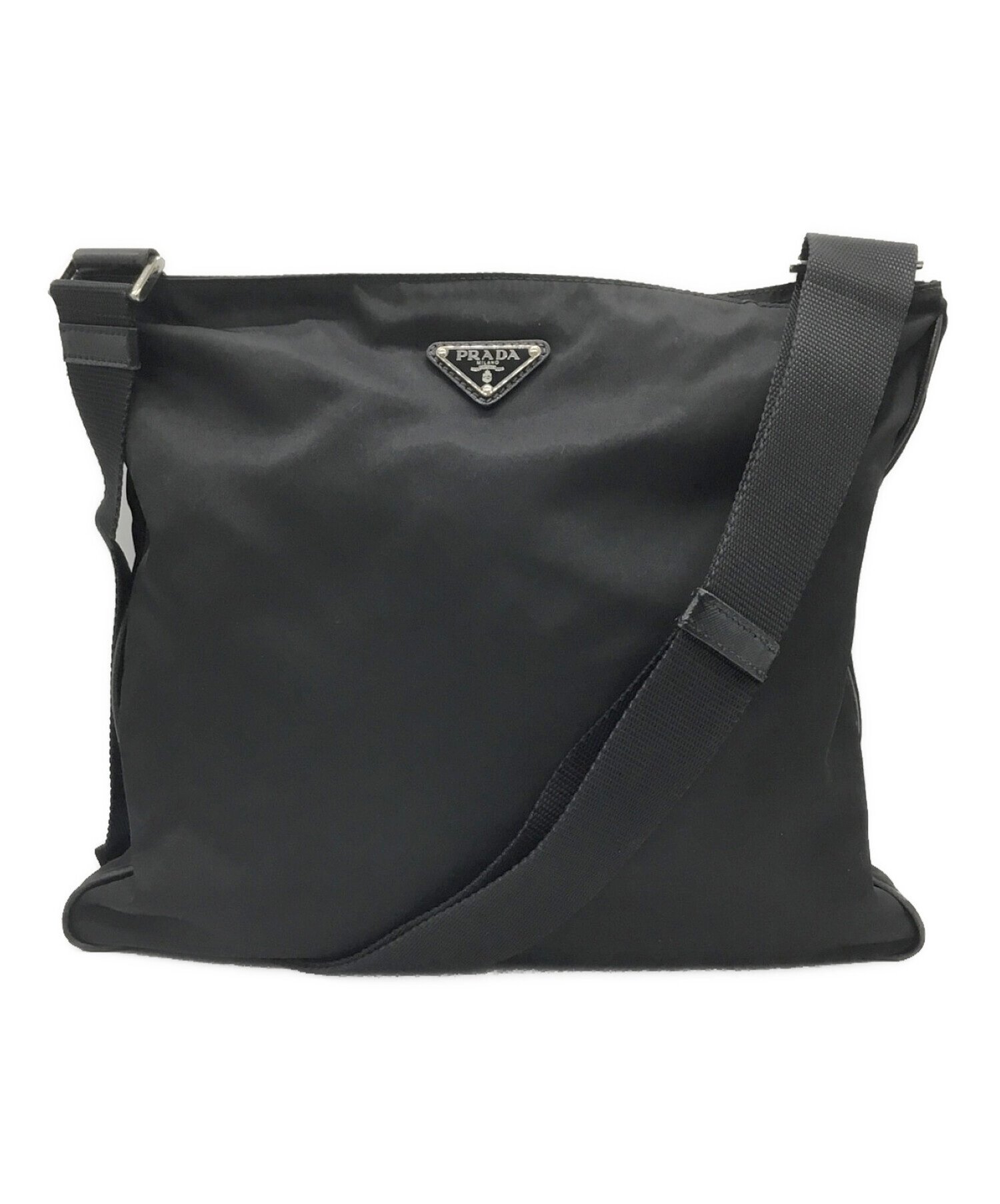 中古・古着通販】PRADA (プラダ) ショルダーバッグ ブラック｜ブランド 