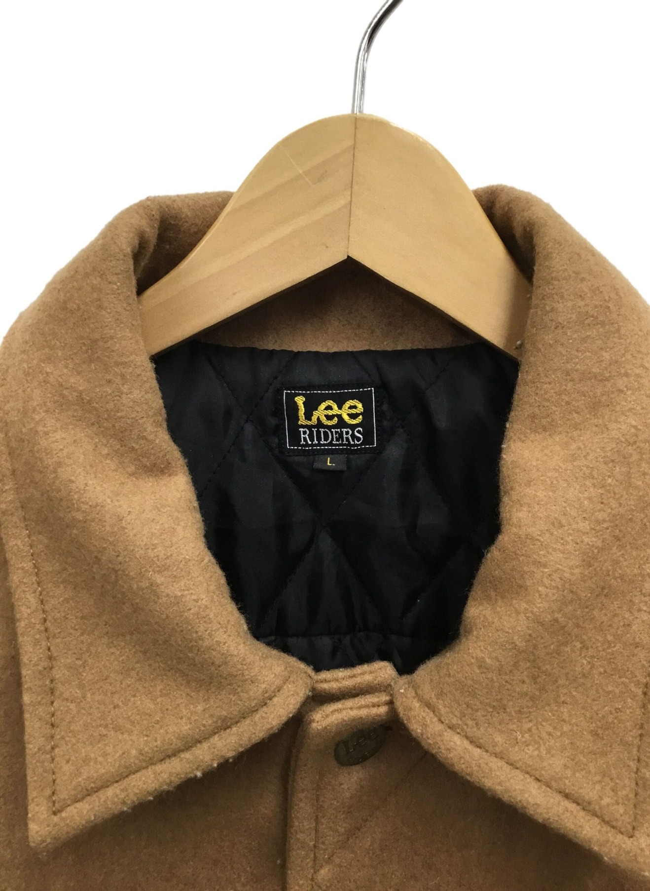 中古・古着通販】LEE (リー) ウールジャケット ブラウン サイズ:L