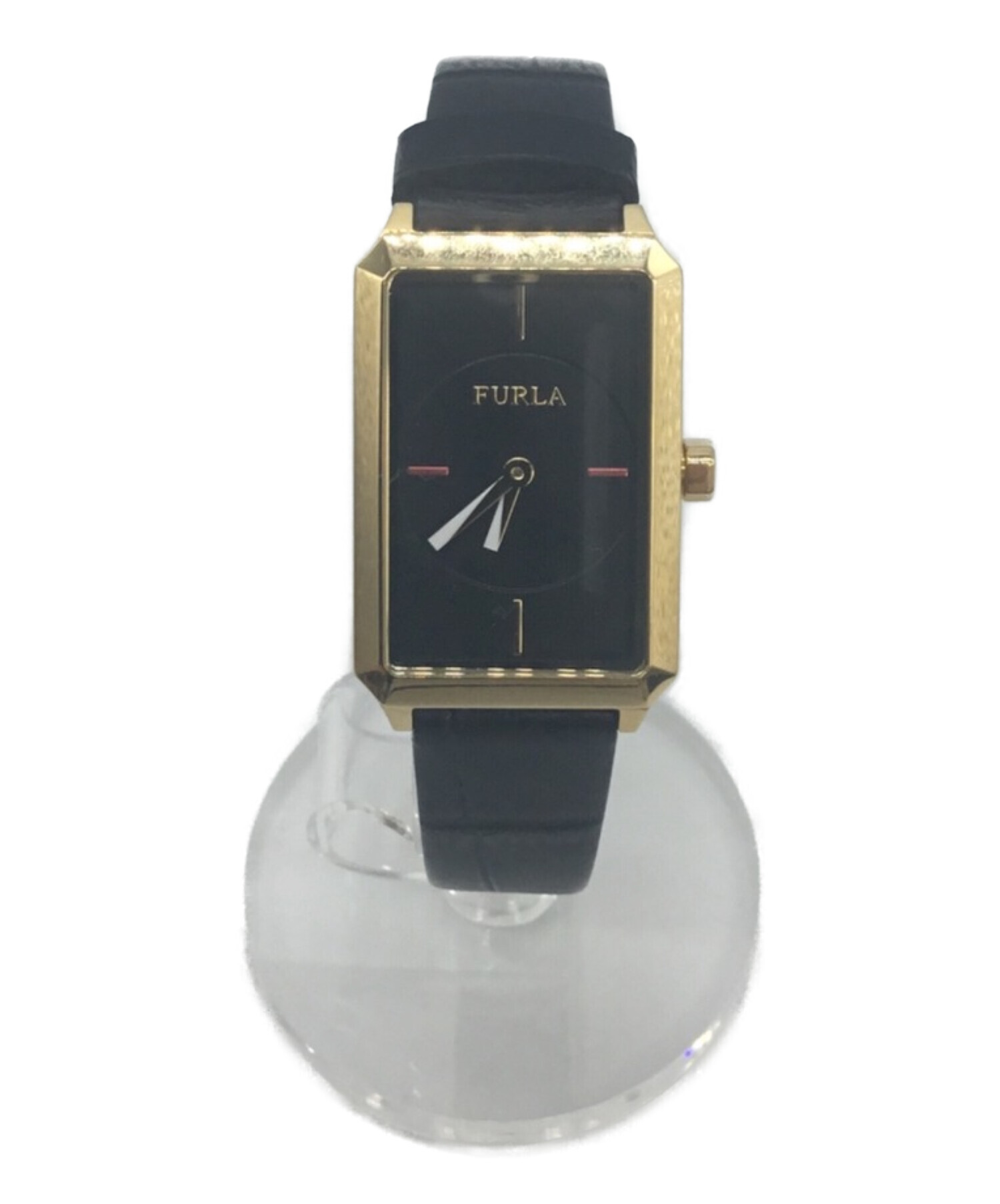 中古・古着通販】FURLA (フルラ) リストウォッチ ブラック 未使用品 