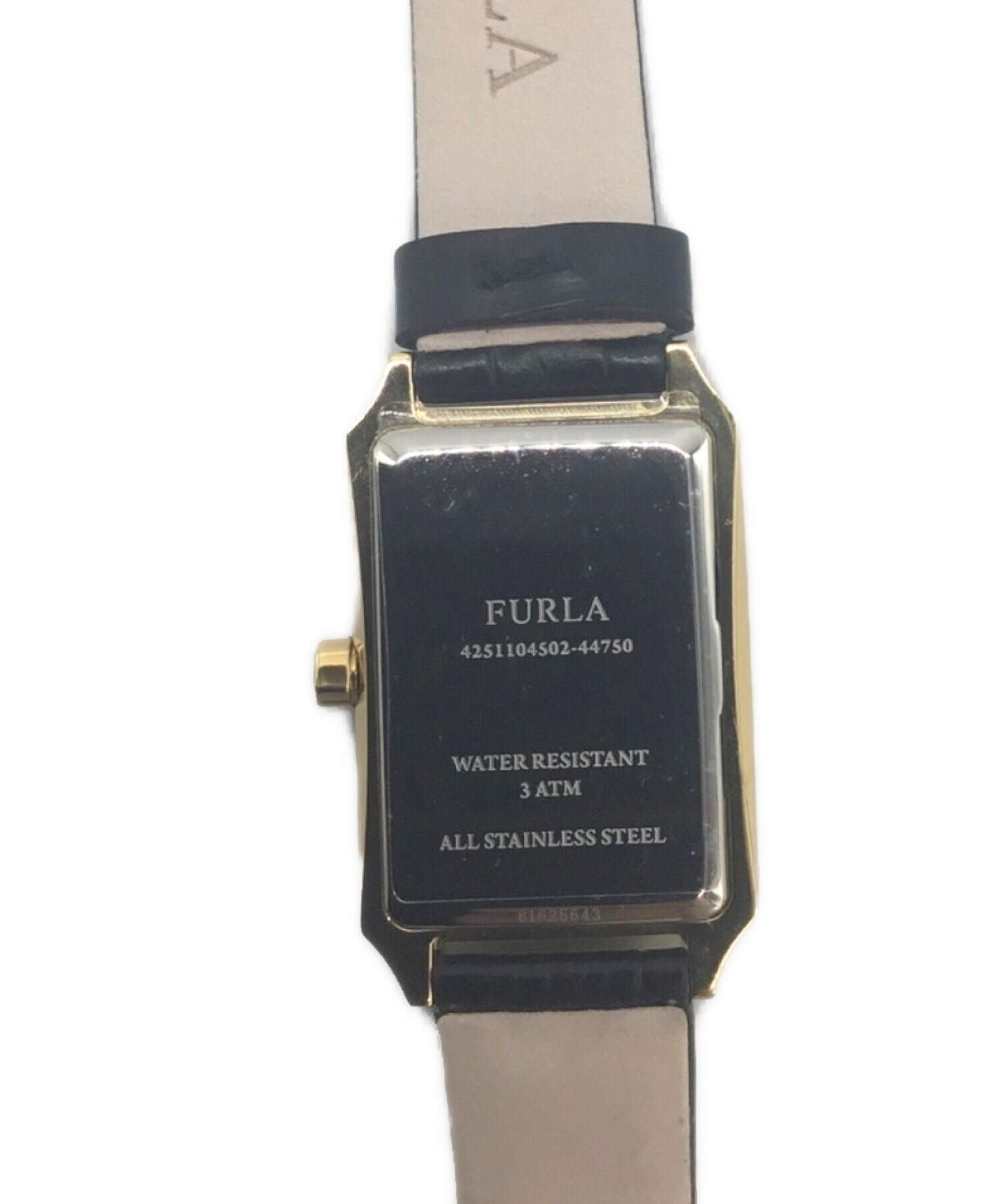中古・古着通販】FURLA (フルラ) リストウォッチ ブラック 未使用品 
