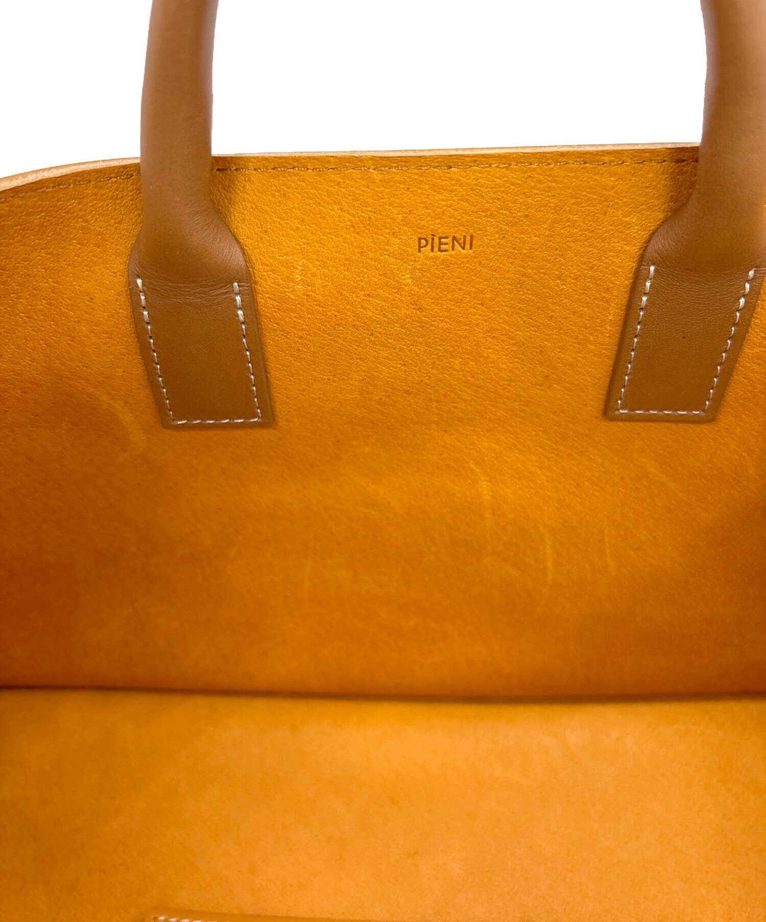 中古・古着通販】PIENI (ピエ二) トートバッグ キャメル｜ブランド