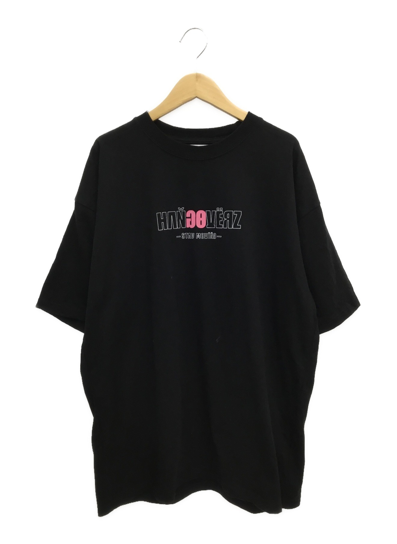 中古・古着通販】hangoverz (ハングオーバーズ) Tシャツ ブラック