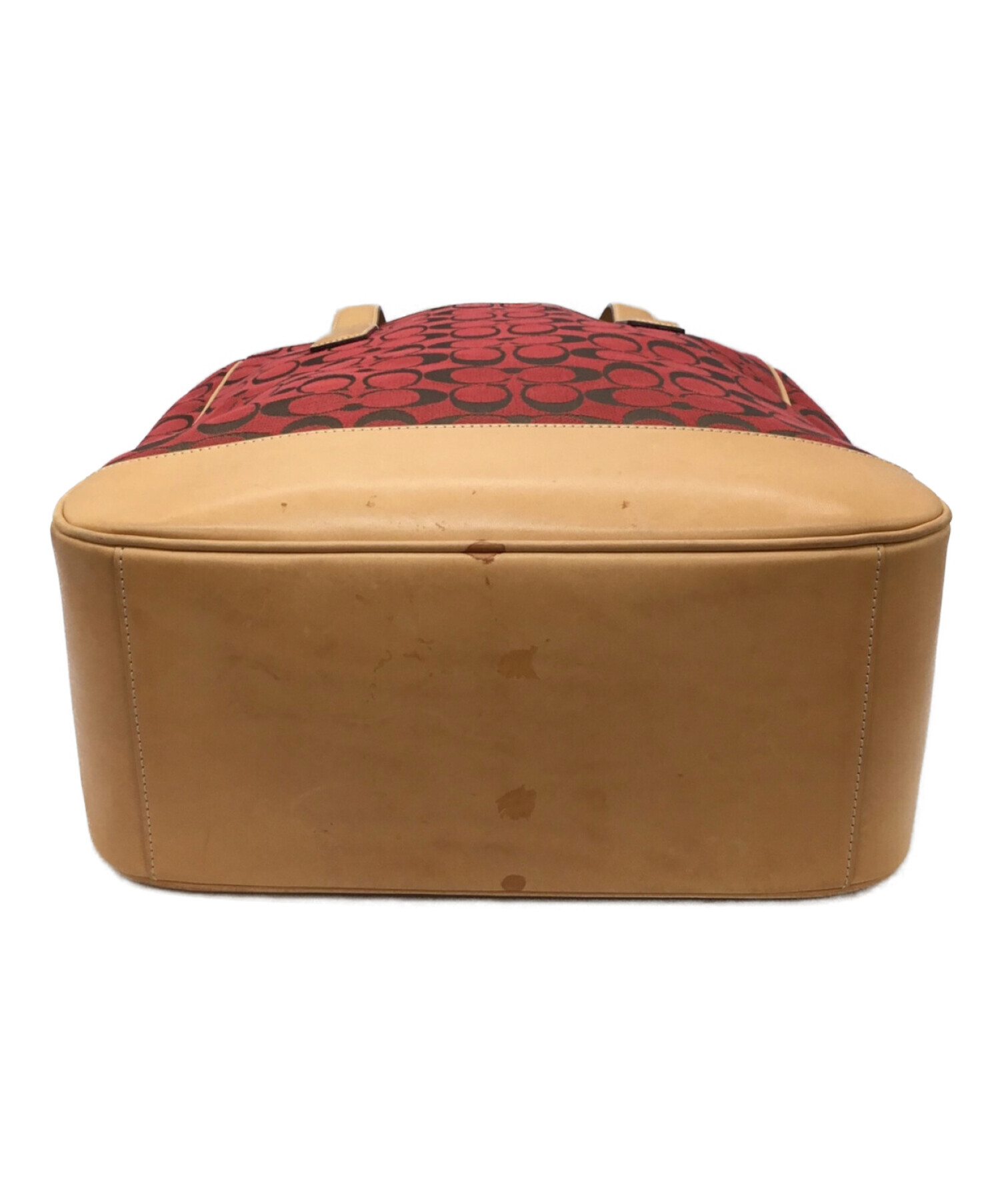 中古・古着通販】COACH (コーチ) トートバッグ レッド｜ブランド・古着