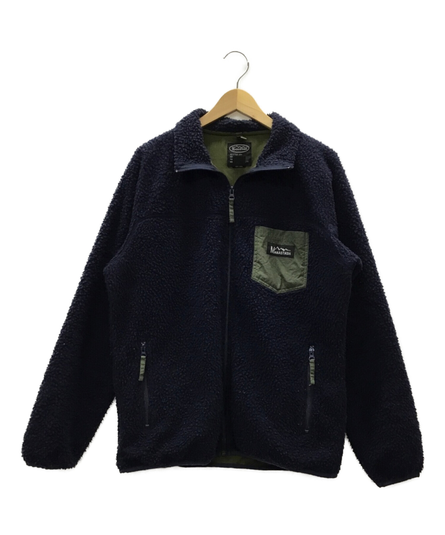 中古・古着通販】Manastash (マナスタッシュ) フリースジャケット