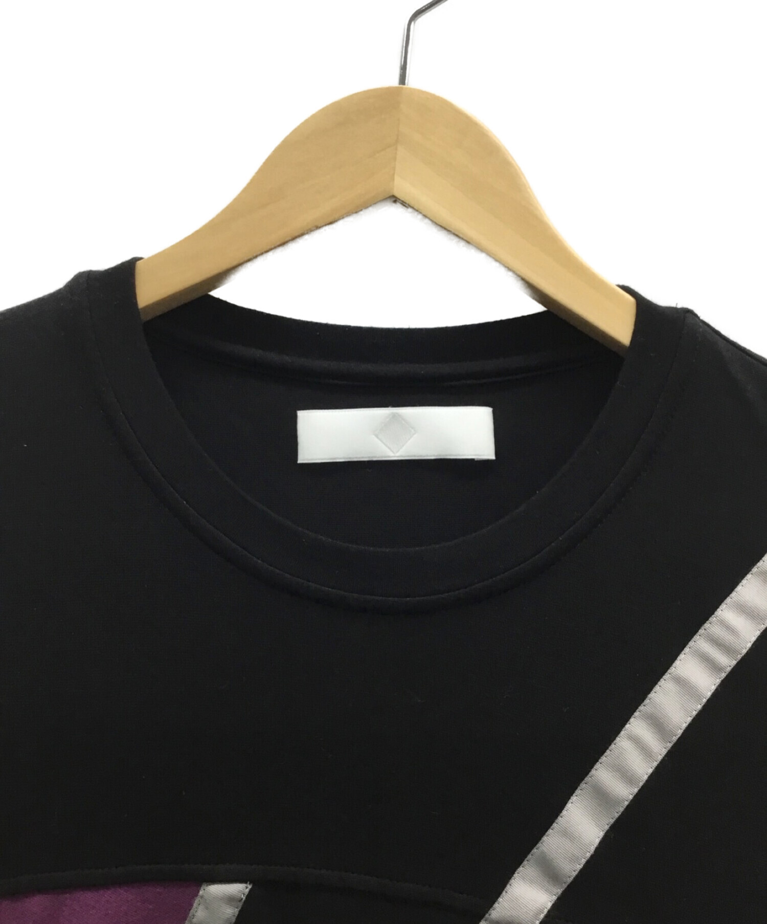 中古・古着通販】ETHOSENS (エトセンス) 長袖Tシャツ ブラック サイズ 