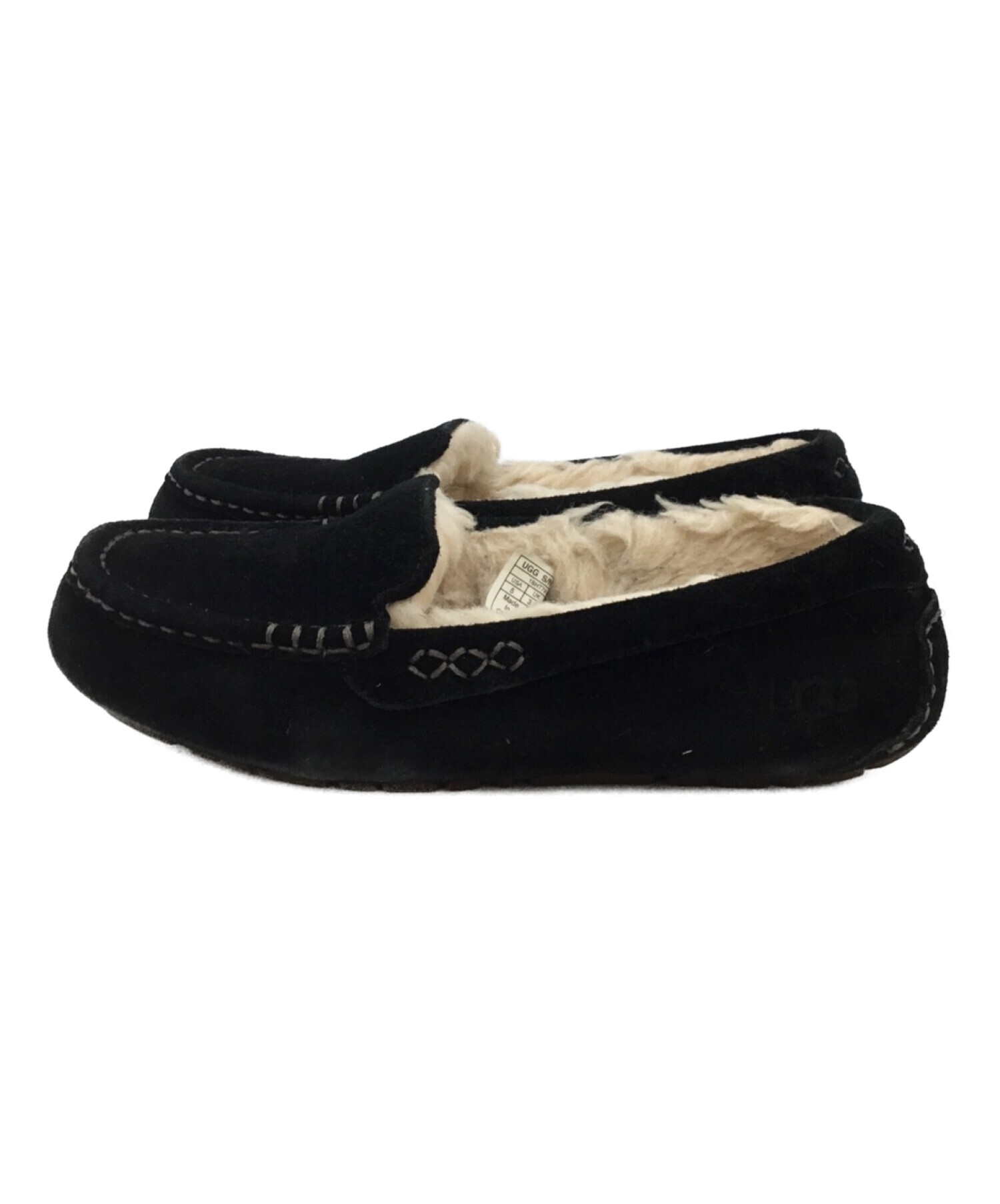 UGG UGG モカシン 黒 モカシン 24 ブラック 公式通販