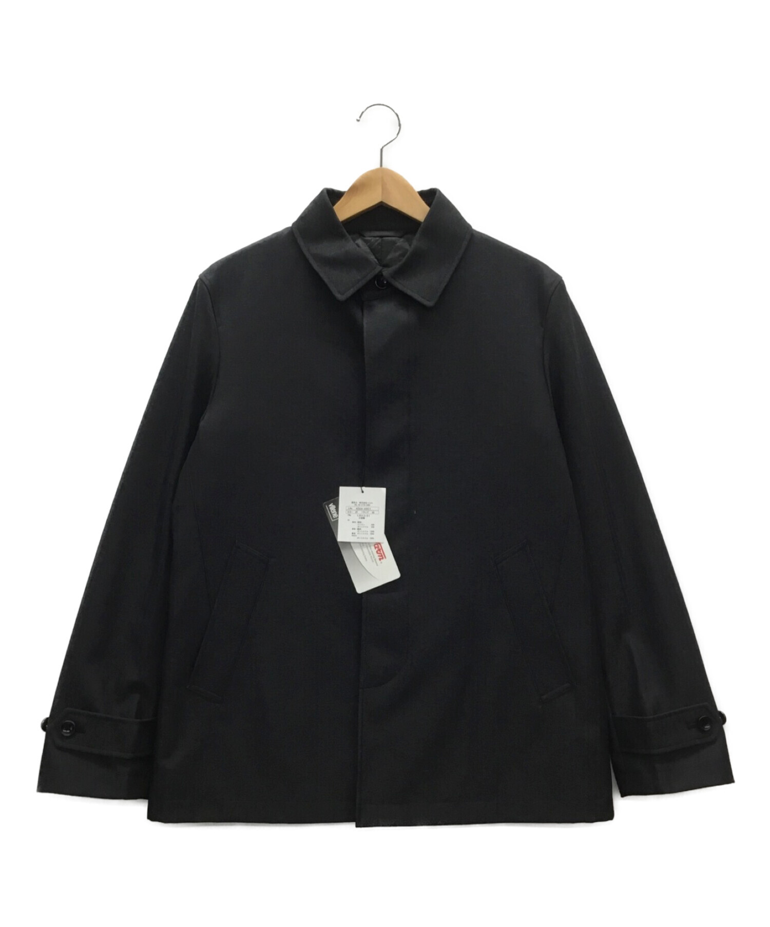中古・古着通販】NICOLE (ニコル) ショートコート ブラック サイズ:46 