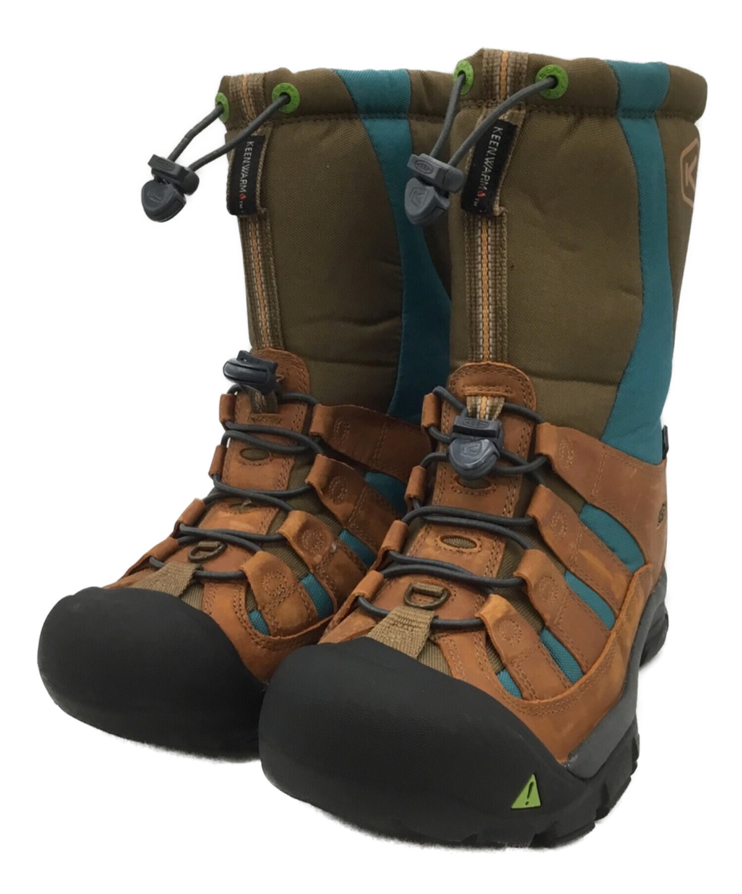 数回着用KEENウィンターブーツ 中古・古着通販】KEEN (キーン) ウィンターポートツーブーツ ブラウン