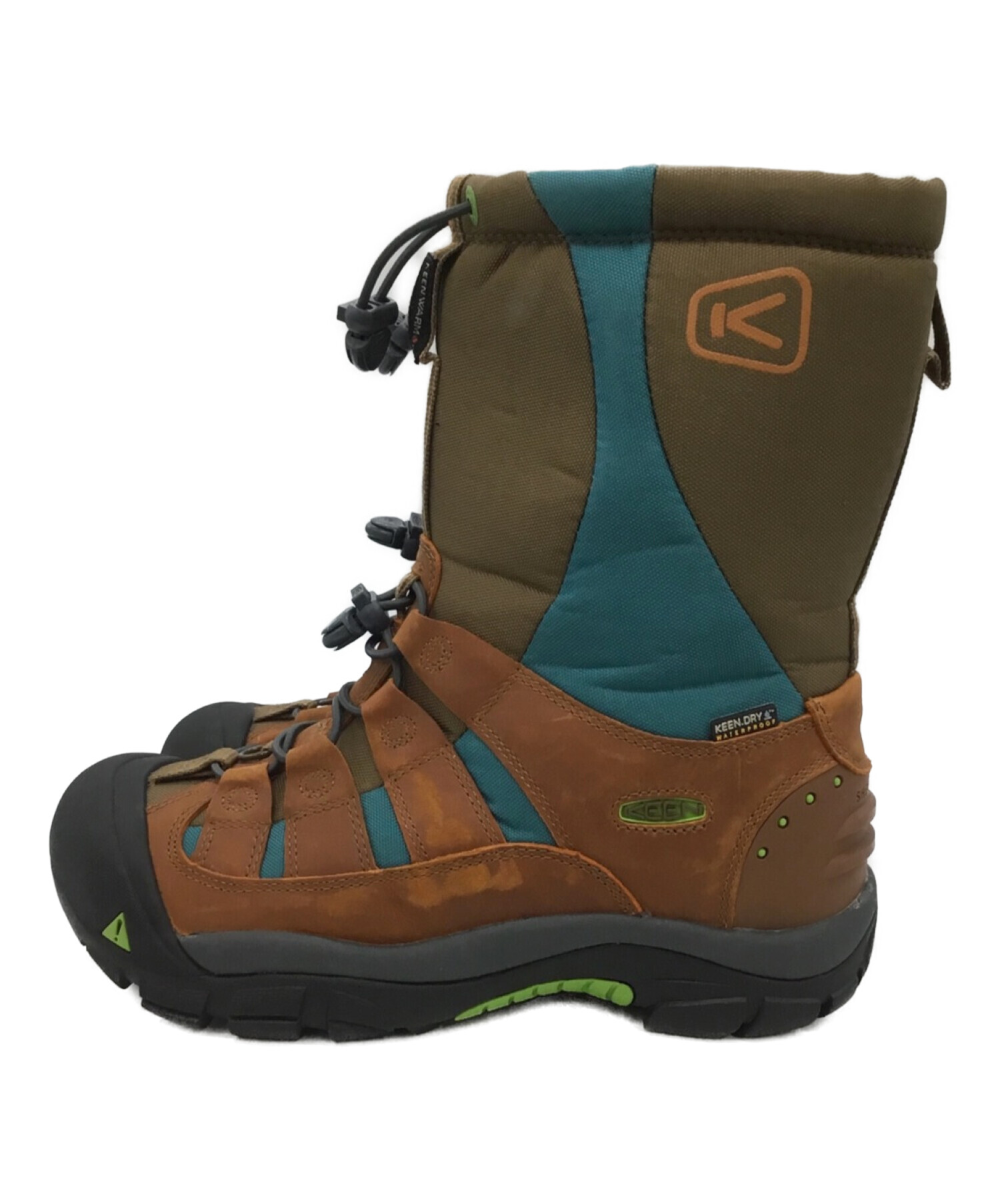 中古・古着通販】KEEN (キーン) ウィンターポートツーブーツ ブラウン