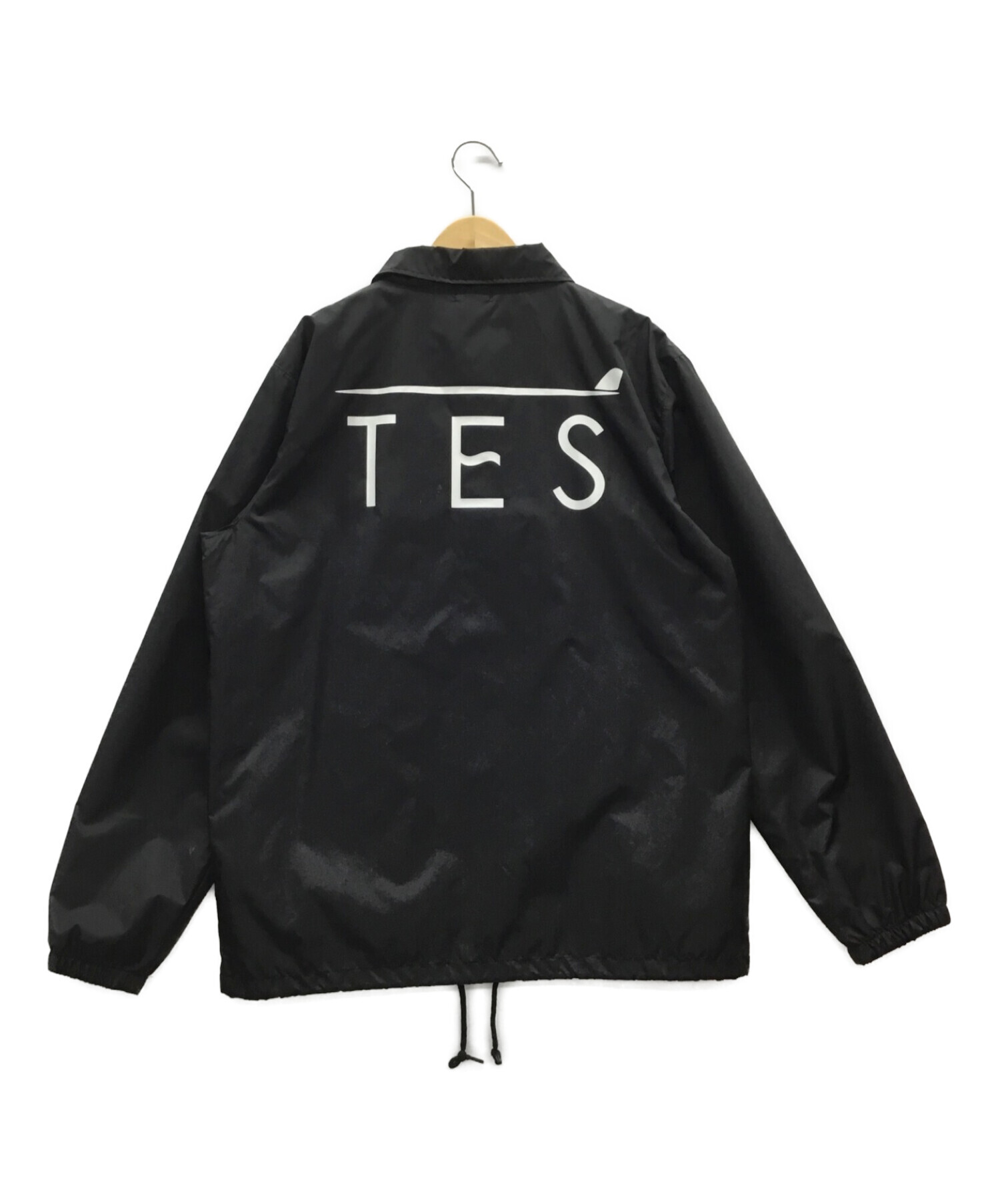 中古・古着通販】TES (テス) コーチジャケット ブラック サイズ:L 