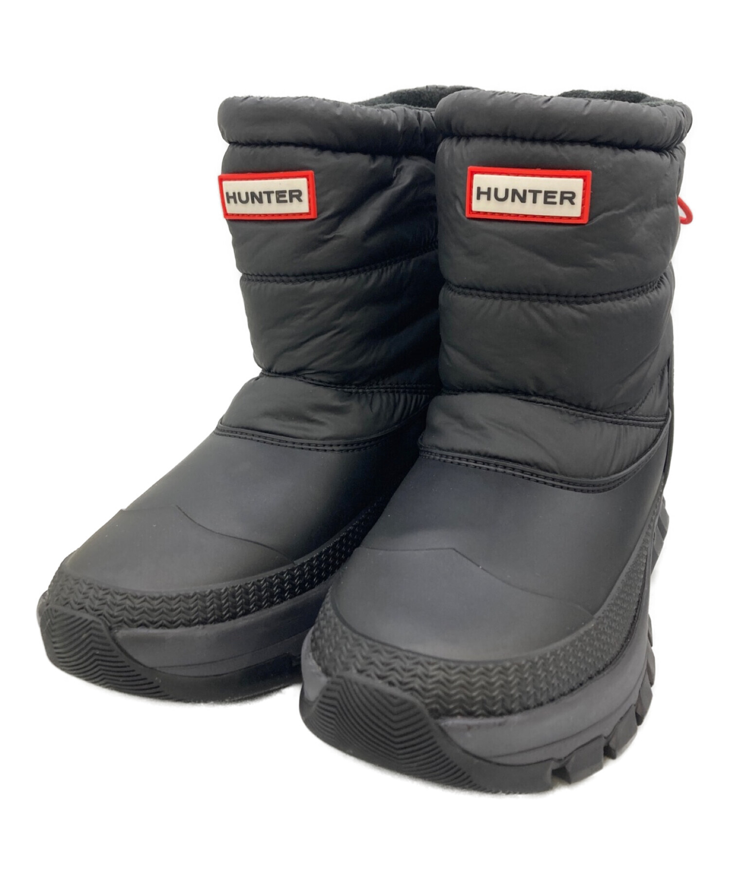 中古・古着通販】HUNTER (ハンター) スノーブーツ ブラック サイズ