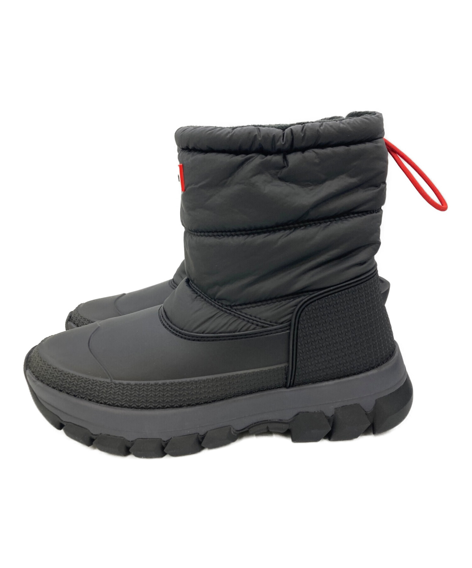 中古・古着通販】HUNTER (ハンター) スノーブーツ ブラック サイズ