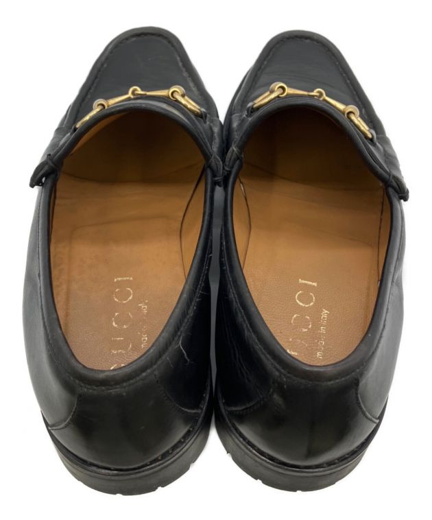 中古・古着通販】GUCCI (グッチ) ビットローファー ブラック サイズ:42