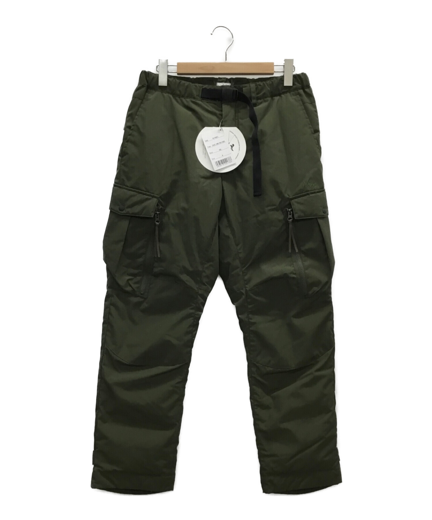中古・古着通販】NANGA (ナンガ) タキビダウンパンツ カーキ サイズ:M 