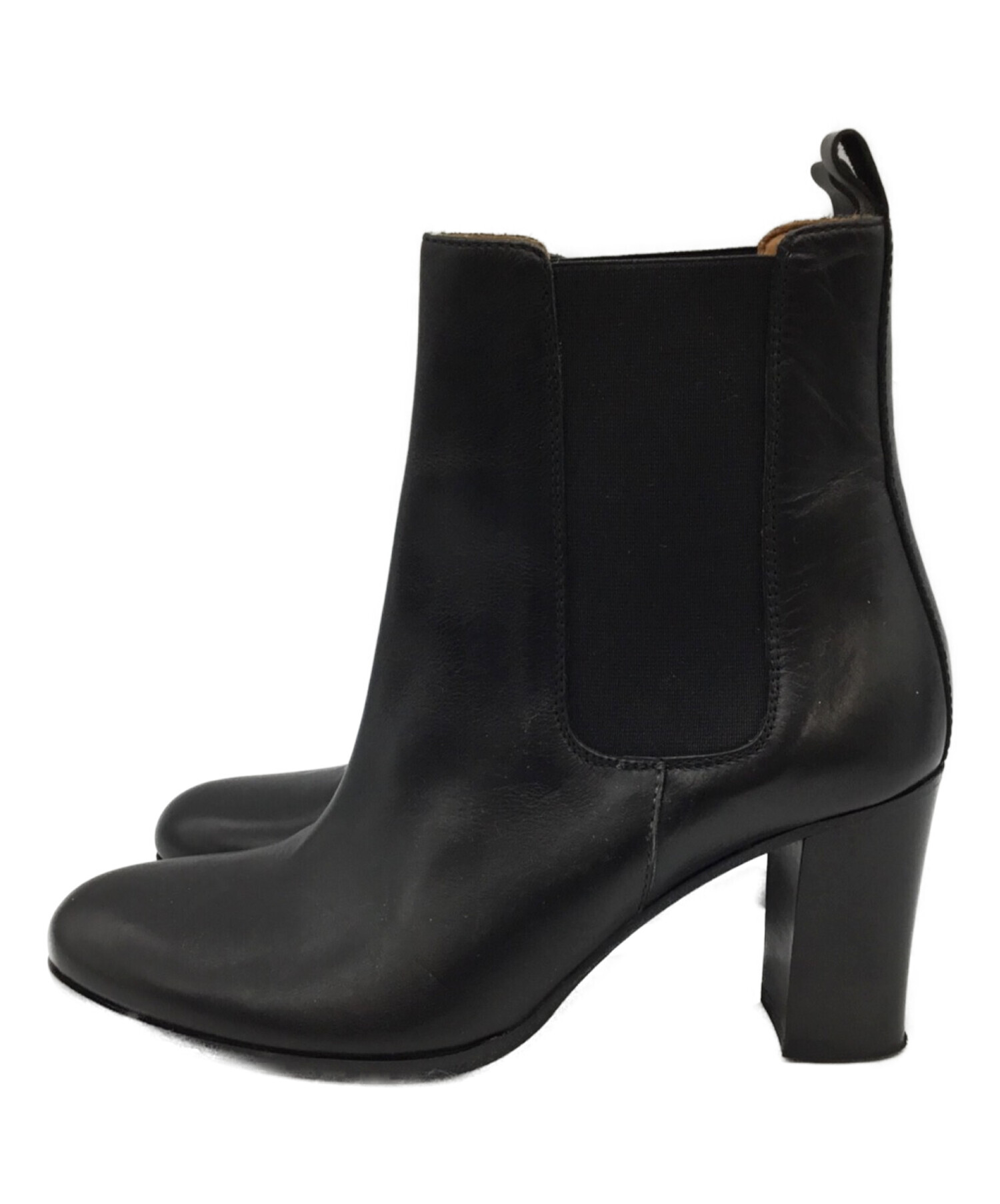 ギャルリーヴィー GALERIE VIE サイドゴアブーツ 黒 23㎝ ギャルリーヴィー GALERIE VIE サイドゴアブーツ 黒 23㎝ - メルカリ